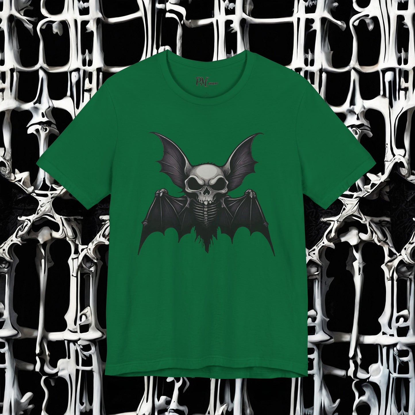 Bat Skeleton Tee (Bella Canvas 3001)