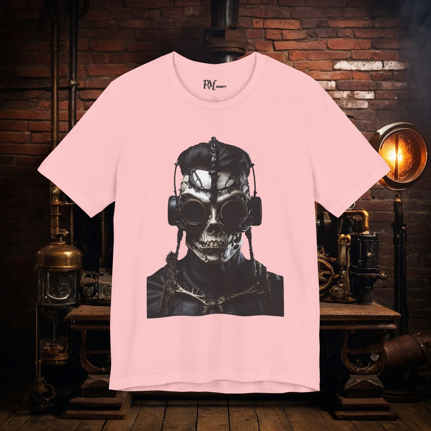Steam Punk Skull Tee (Bella Canvas 3001)