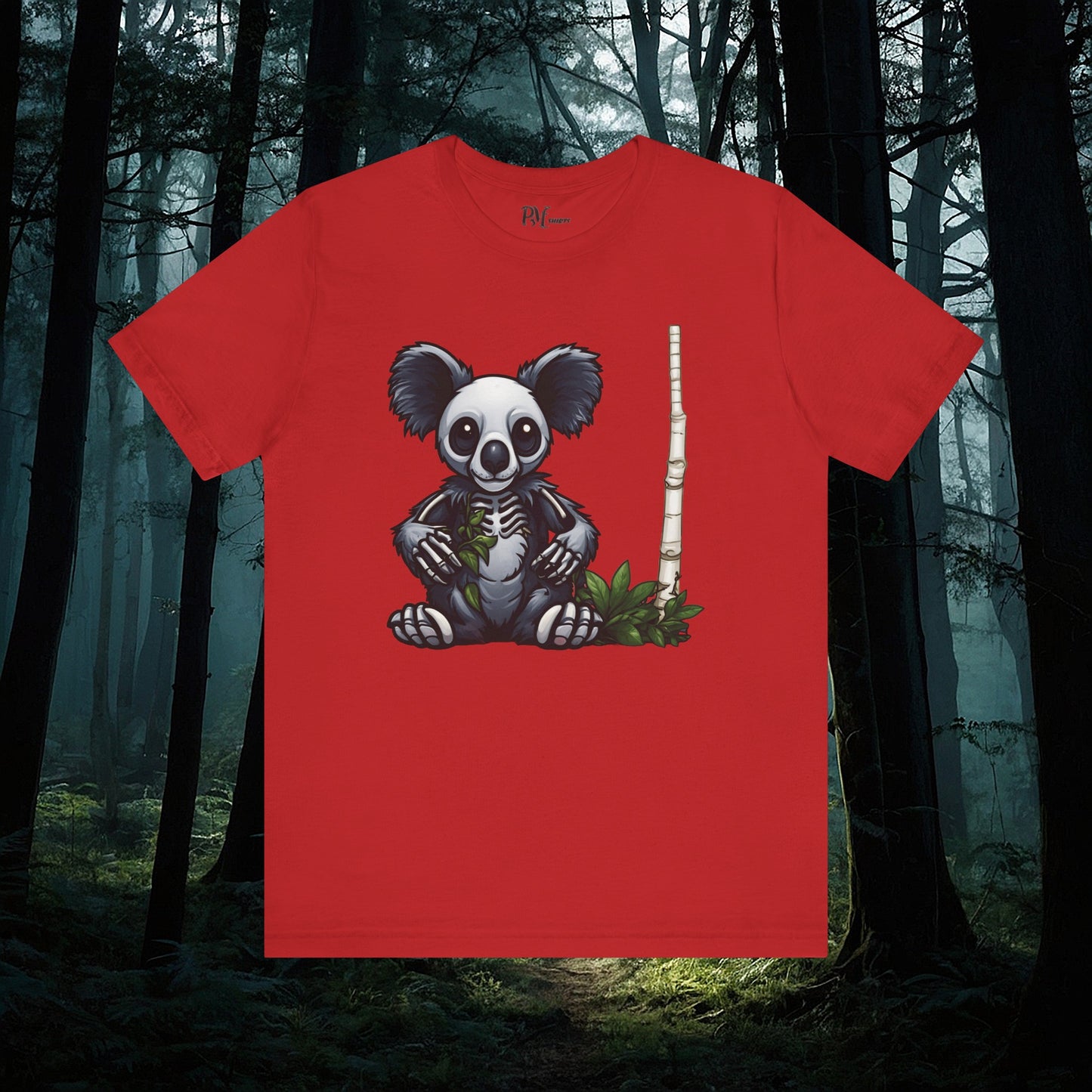 Bone Koala Bear Tee (Bella Canvas 3001)