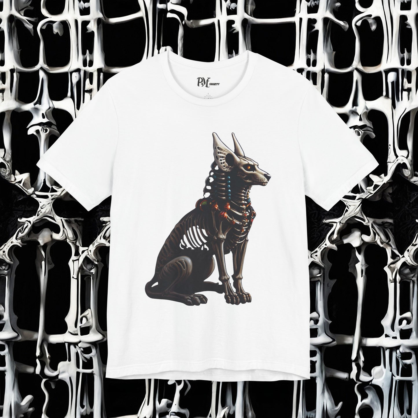 Egyptian Bone Dog Tee (Bella Canvas 3001)