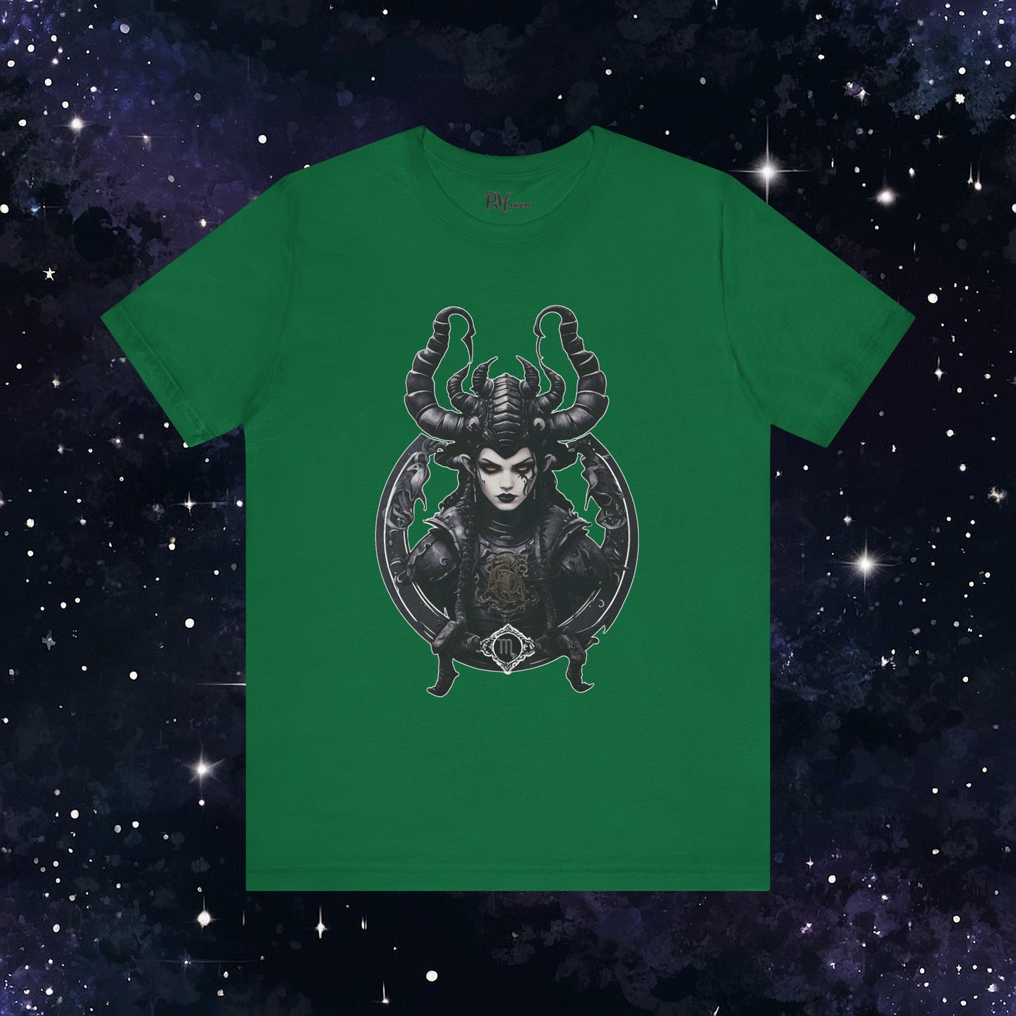 Gothic Scorpio Zodiac T-Shirt: Dark Style for the Mysterious Scorpio (Bella Canvas 3001)