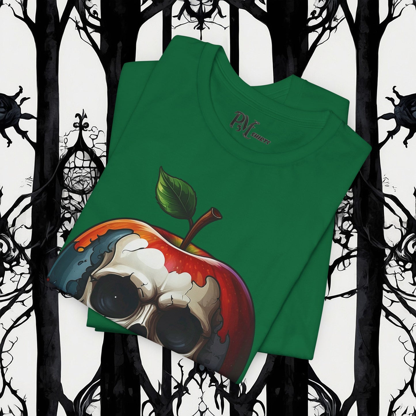 Skull Apple Tee (Bella Canvas 3001)