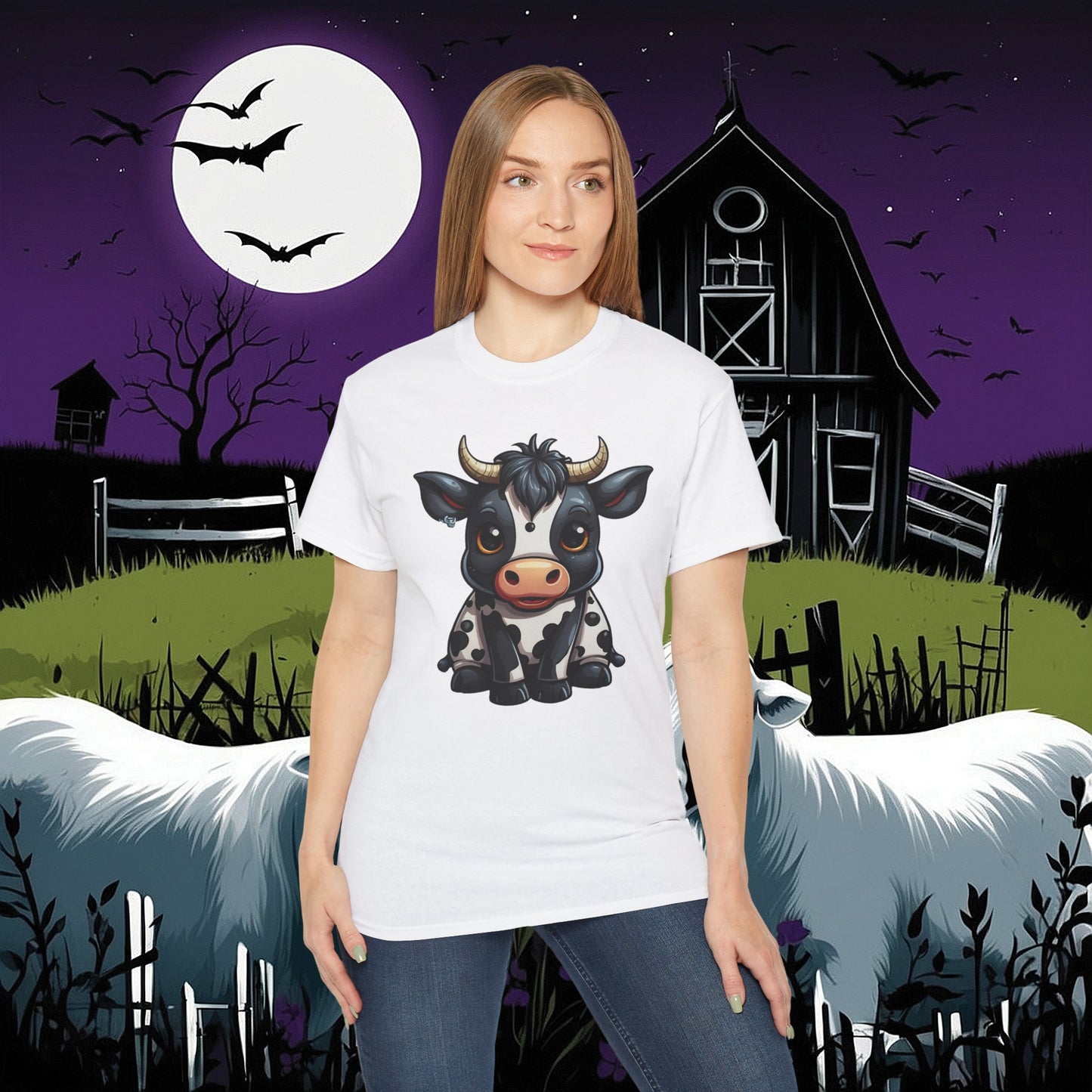 Cow Tee (Gildan 2000)