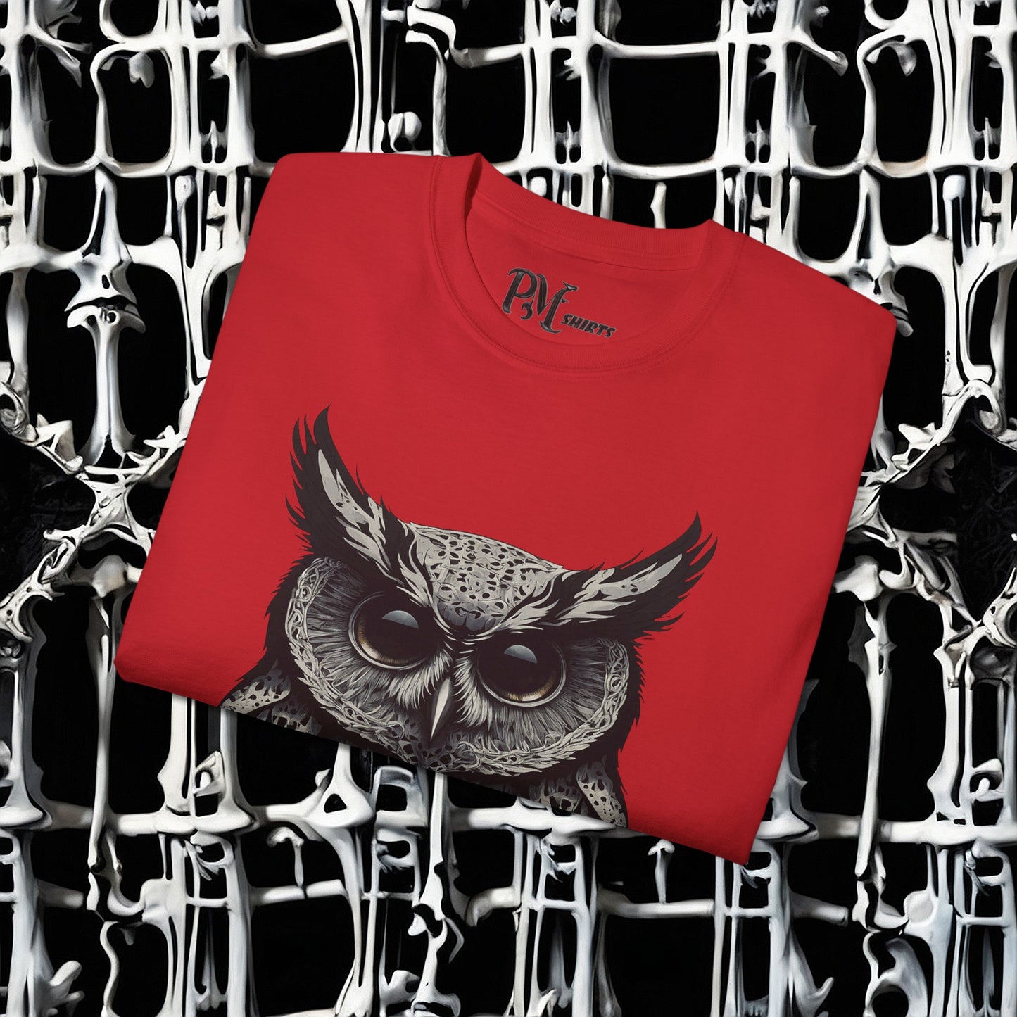 Bone Armor Owl Tee (Gildan 2000)