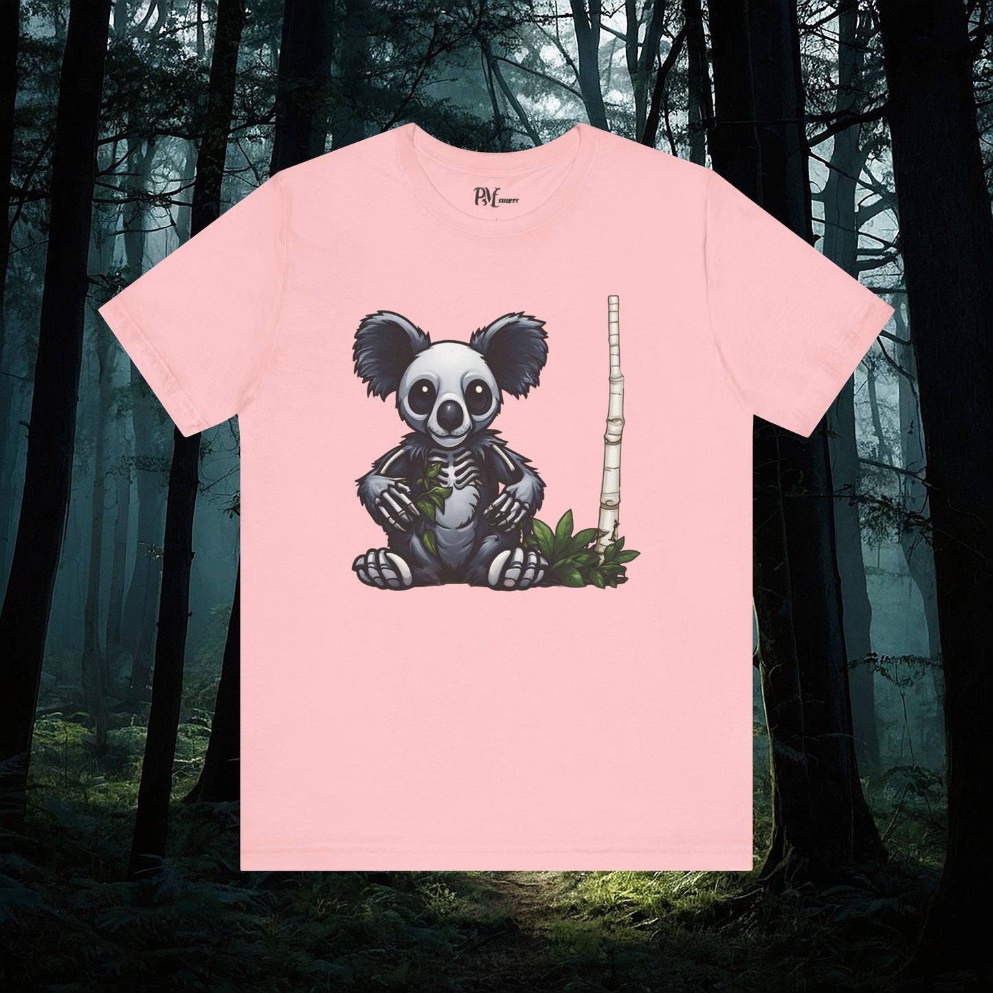 Bone Koala Bear Tee (Bella Canvas 3001)
