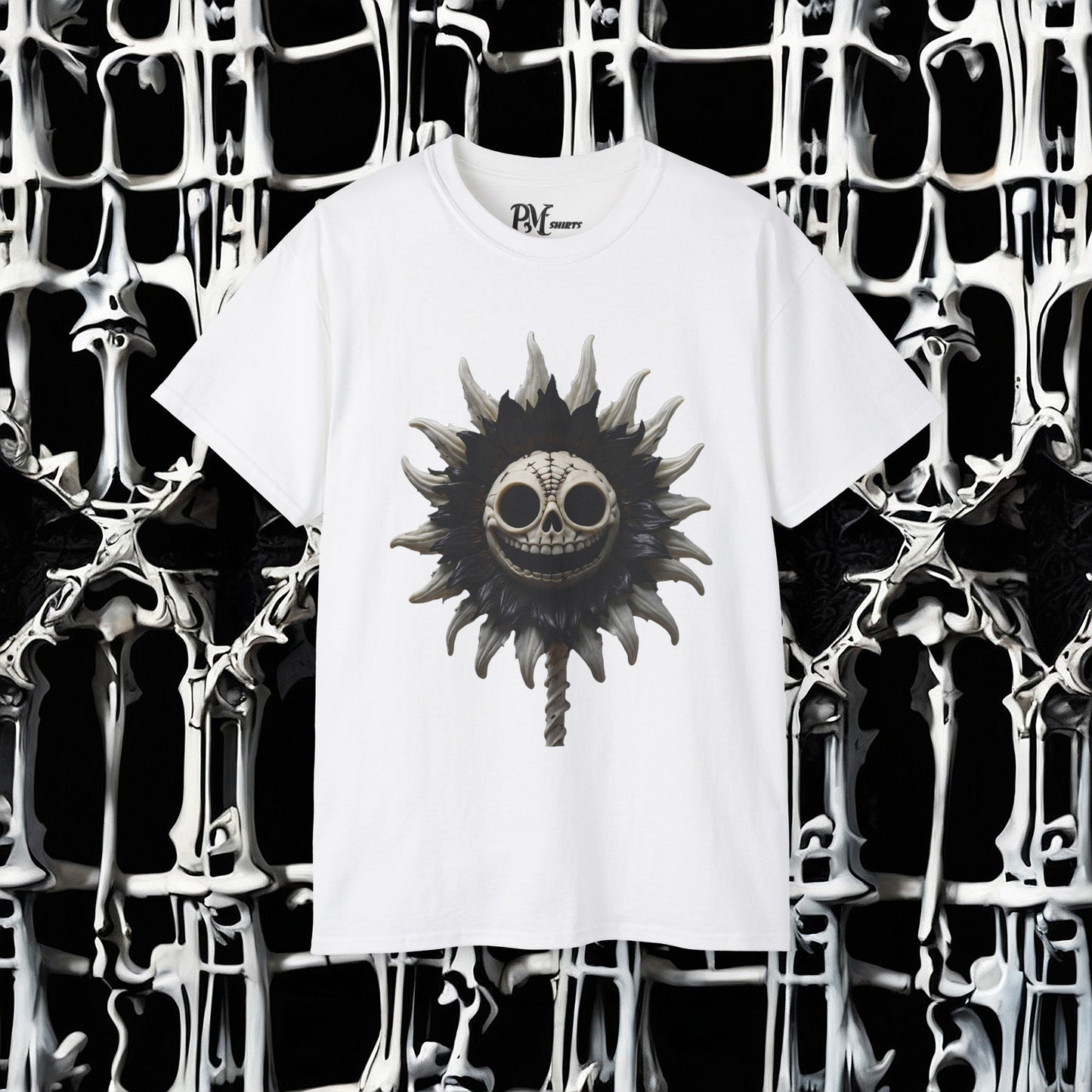 Bone Sunflower Tee (Gildan 2000)
