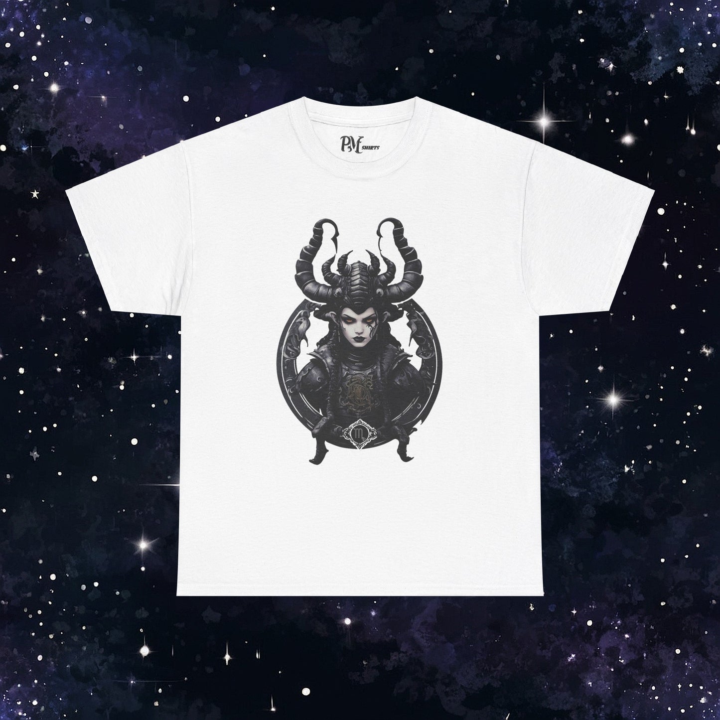 Gothic Scorpio Zodiac T-Shirt: Dark Style for the Mysterious Scorpio