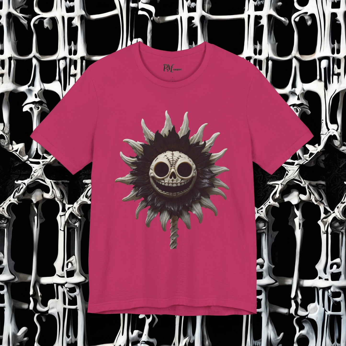 Bone Sunflower Tee (Bella Canvas 3001)