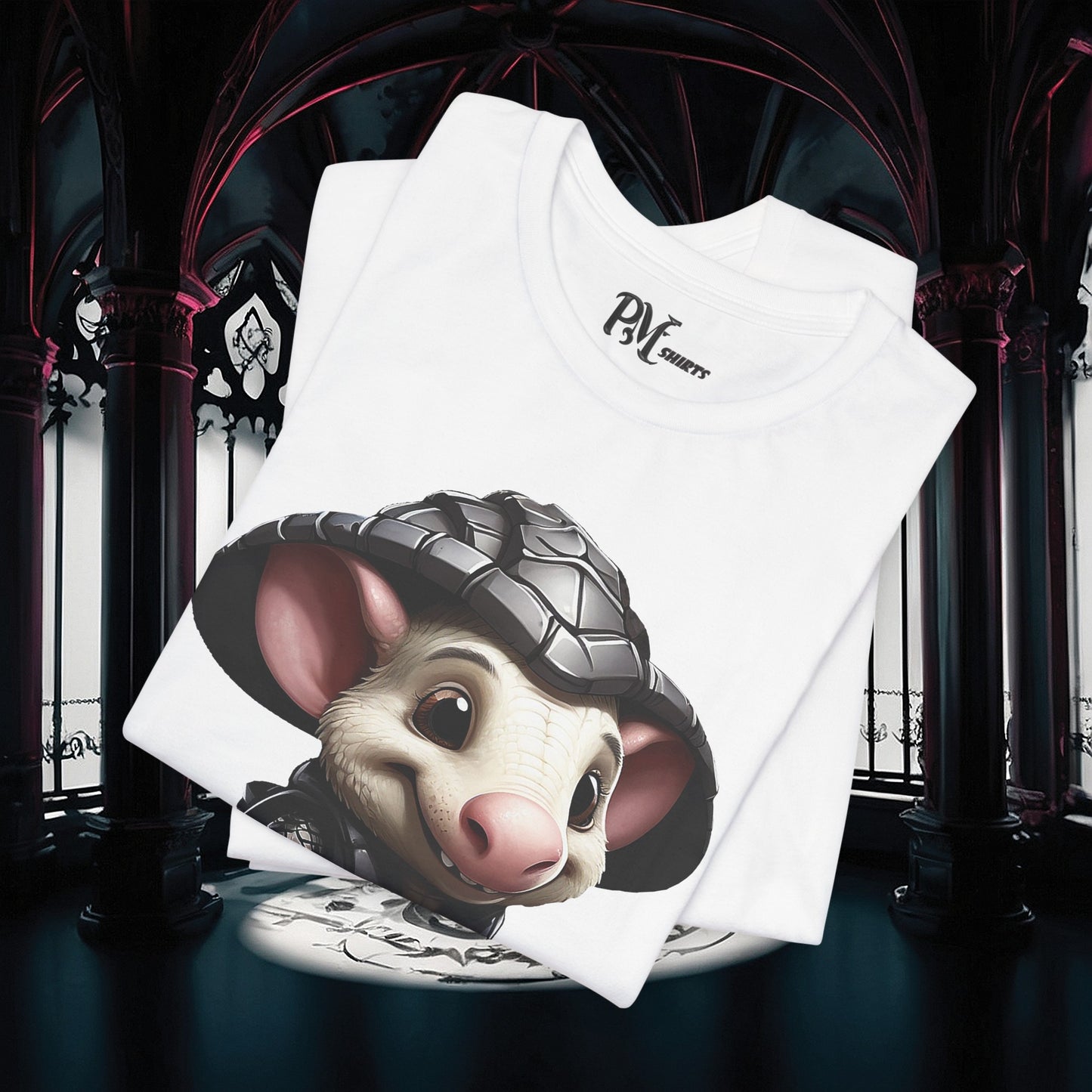 Adorable Armadillo Tee (Bella Canvas 3001)