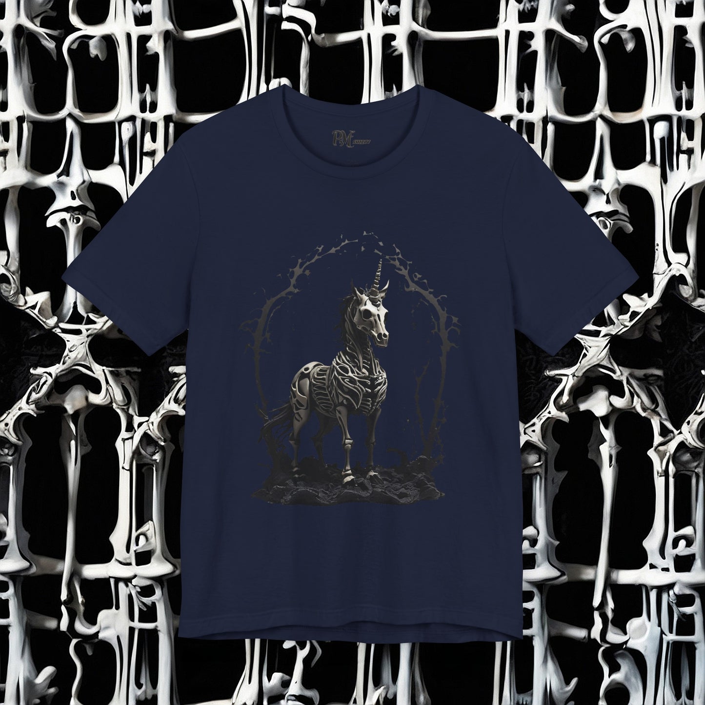 Bone Unicorn Tee (Bella Canvas 3001)