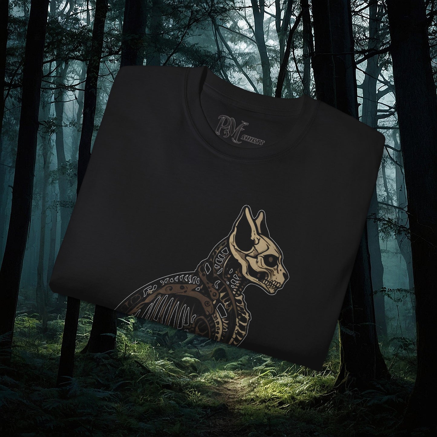 Bone Cat Tee (Gildan 2000)