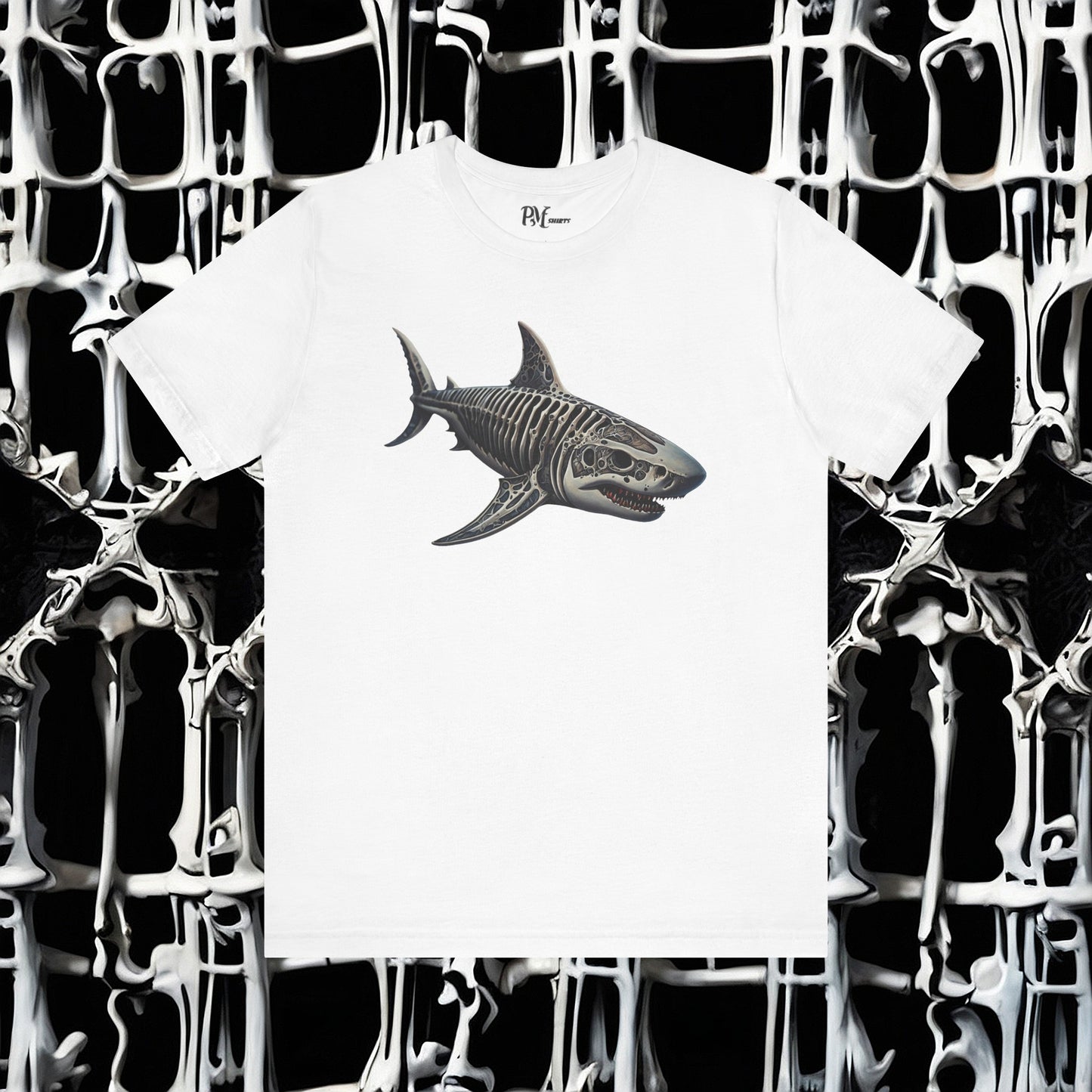Bone Shark Tee (Bella Canvas 3001)