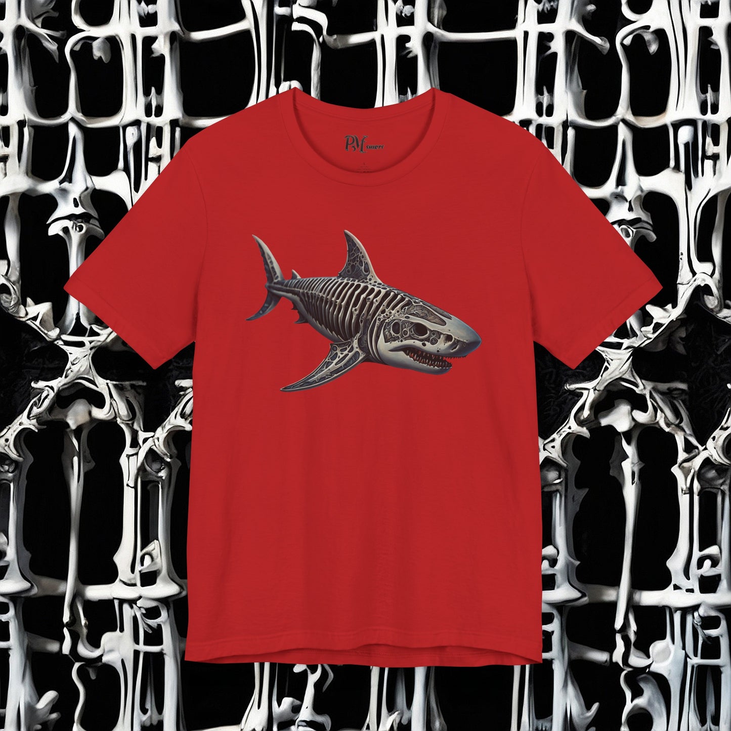 Bone Shark Tee (Bella Canvas 3001)