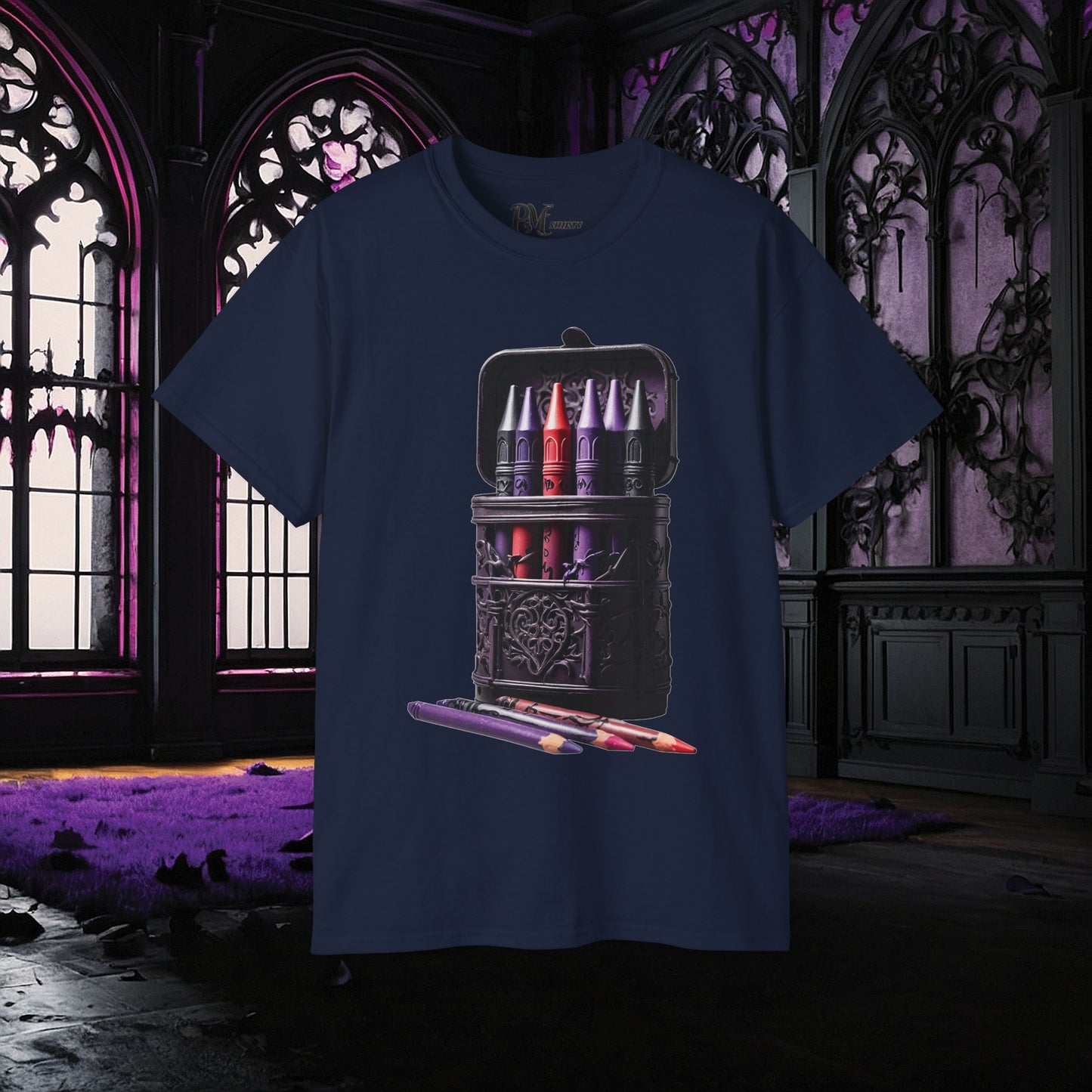 Goth Coloring Tee (Gildan 2000)