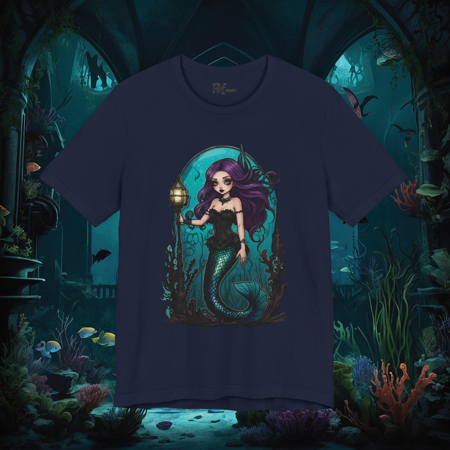 Mermaid Tee (Bella Canvas 3001)