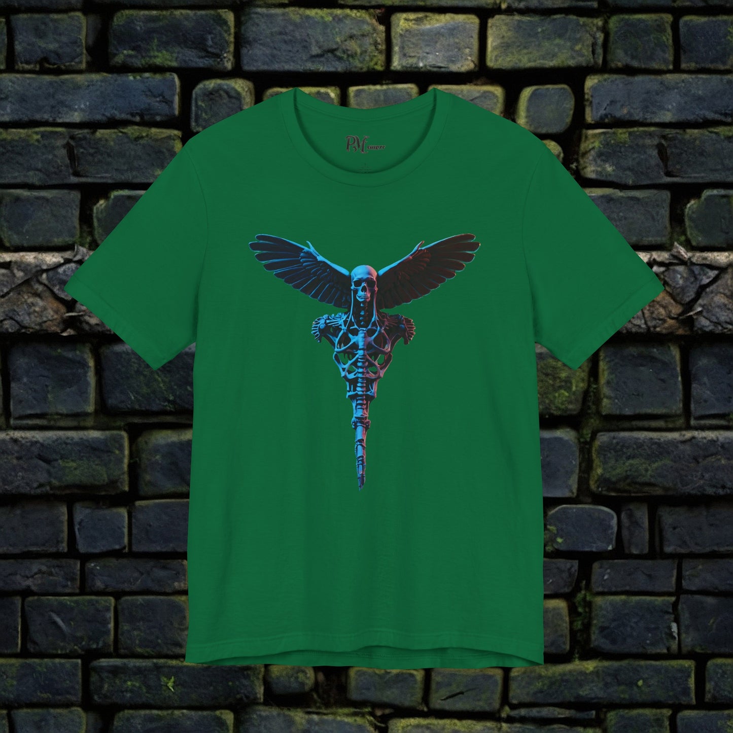Bone Winged Torso Tee (Bella Canvas 3001)
