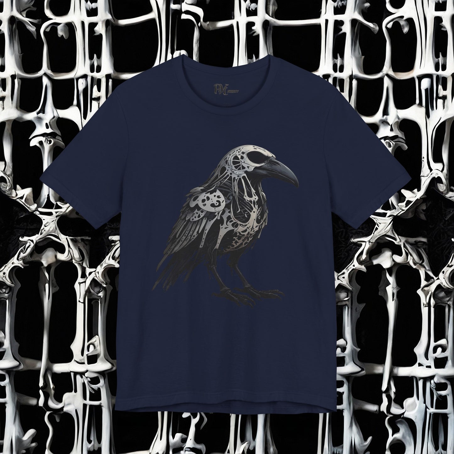 Bone Crow Tee (Bella Canvas 3001)