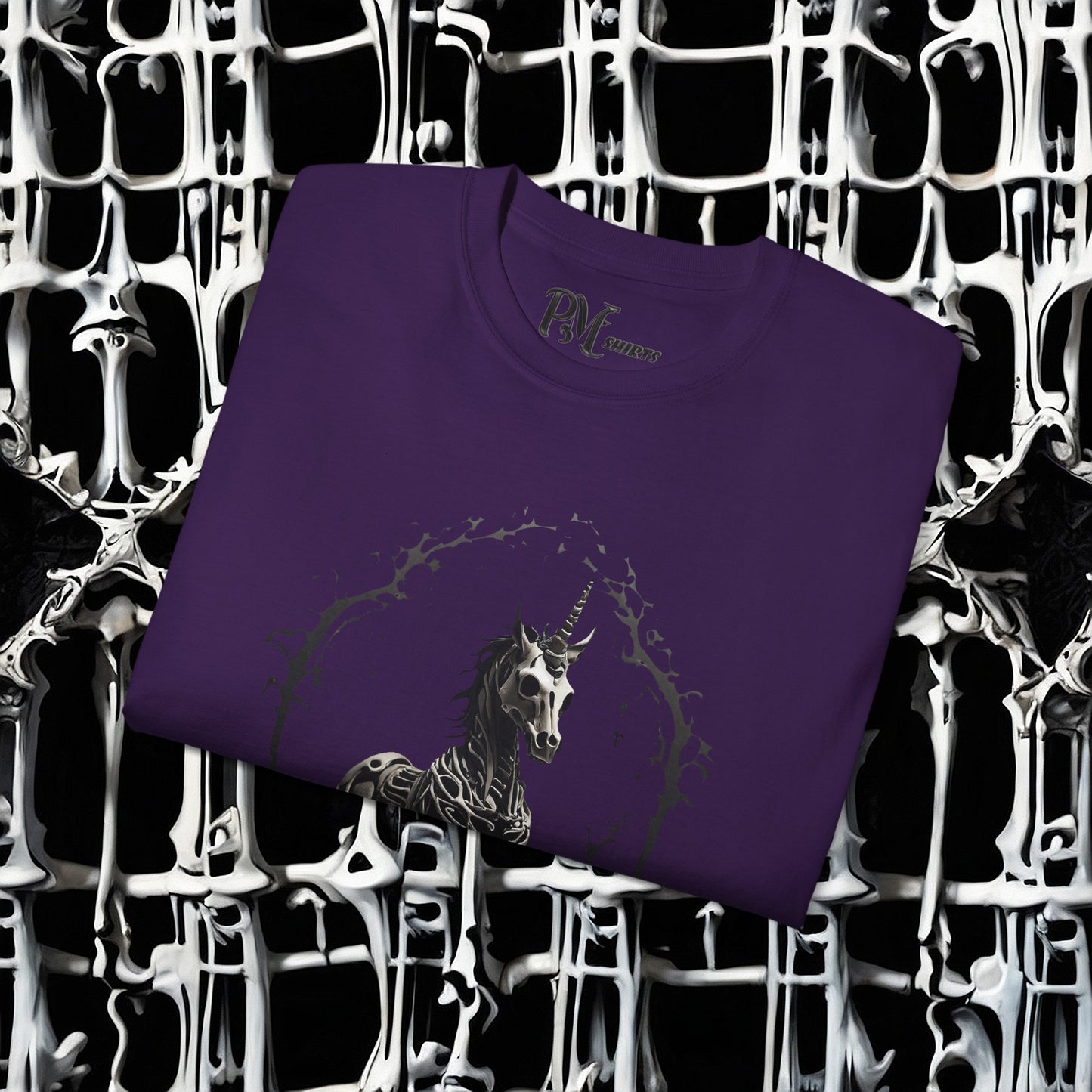Bone Unicorn Tee (Gildan 2000)
