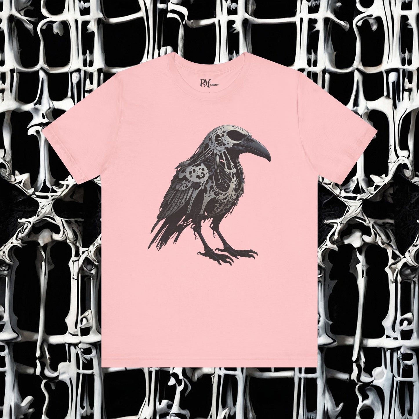 Bone Crow Tee (Bella Canvas 3001)