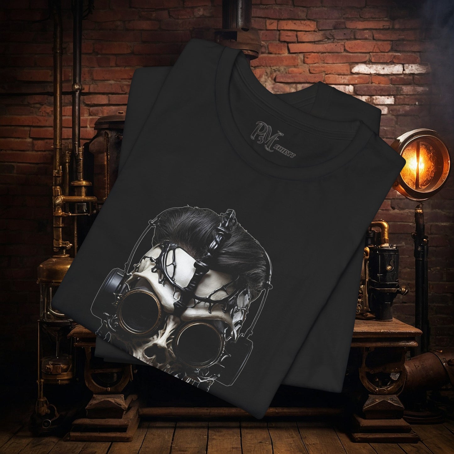 Steam Punk Skull Tee (Bella Canvas 3001)