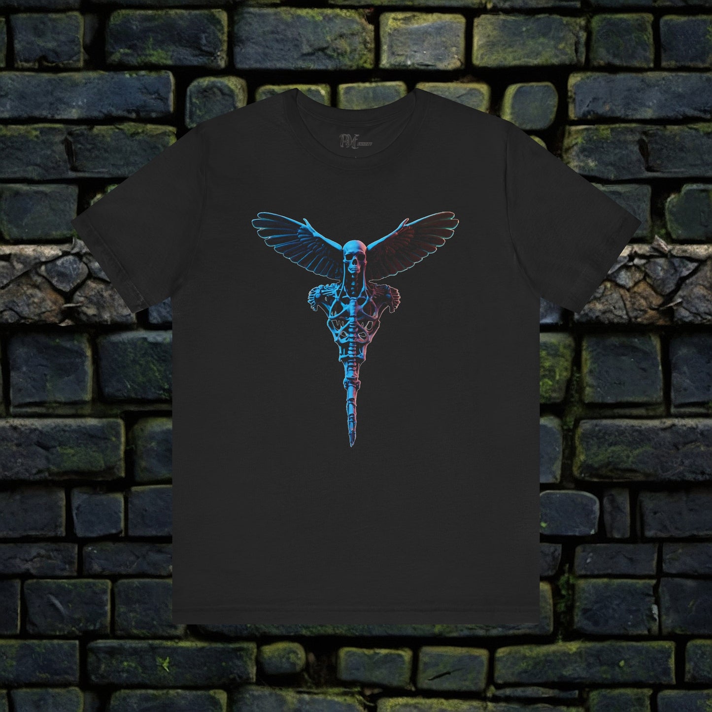 Bone Winged Torso Tee (Bella Canvas 3001)