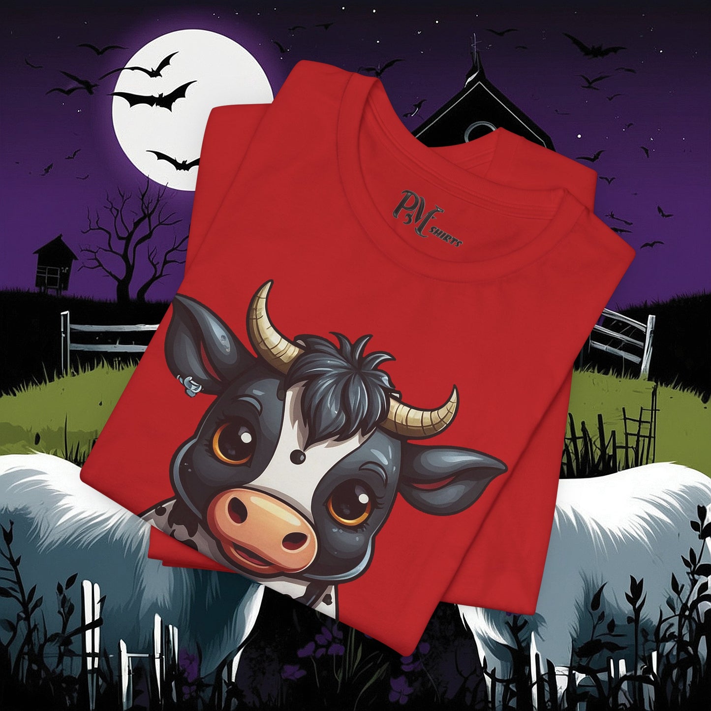 Cow Tee (Bella Canvas 3001)