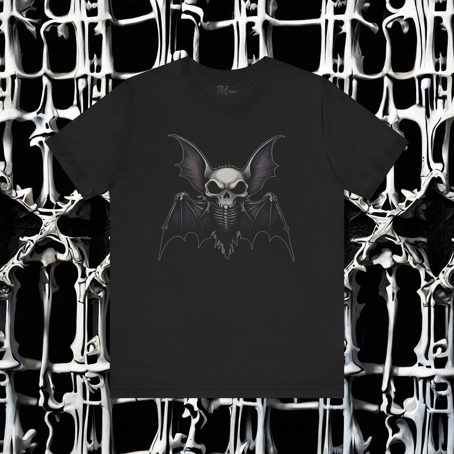 Bat Skeleton Tee (Bella Canvas 3001)