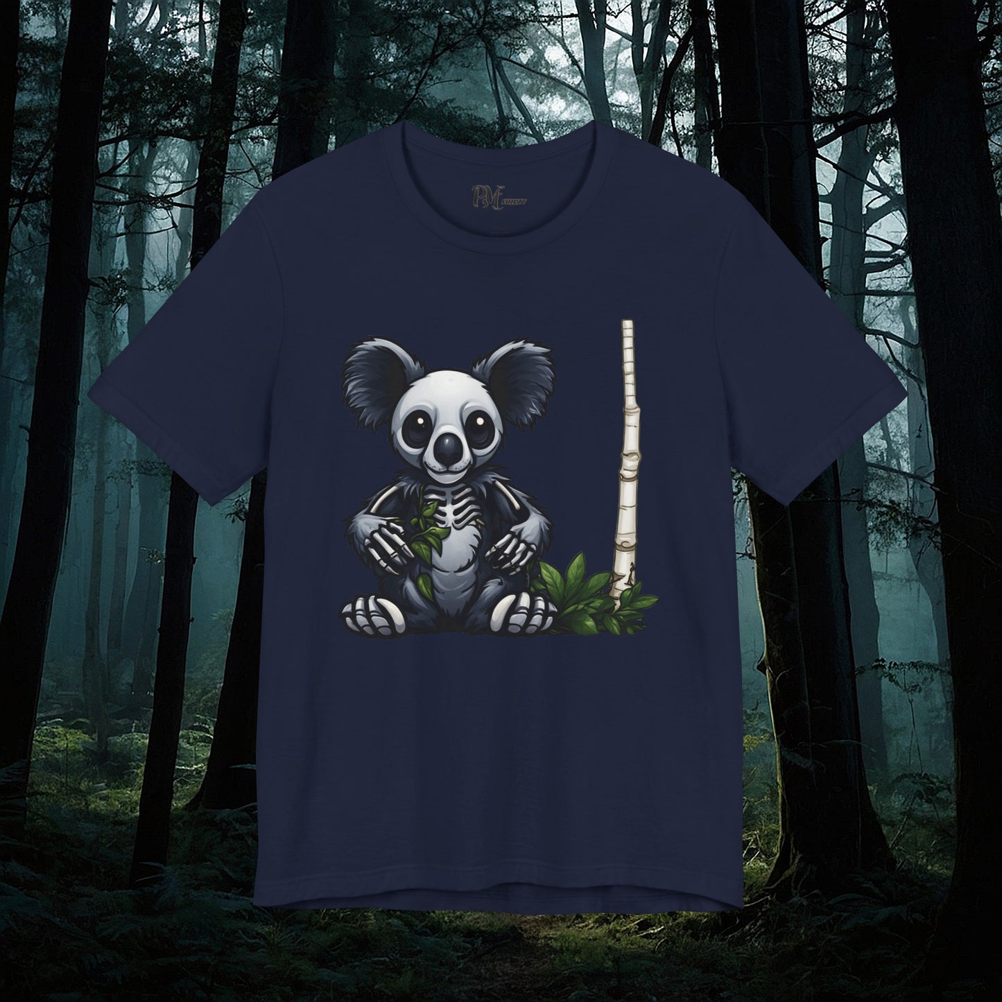 Bone Koala Bear Tee (Bella Canvas 3001)