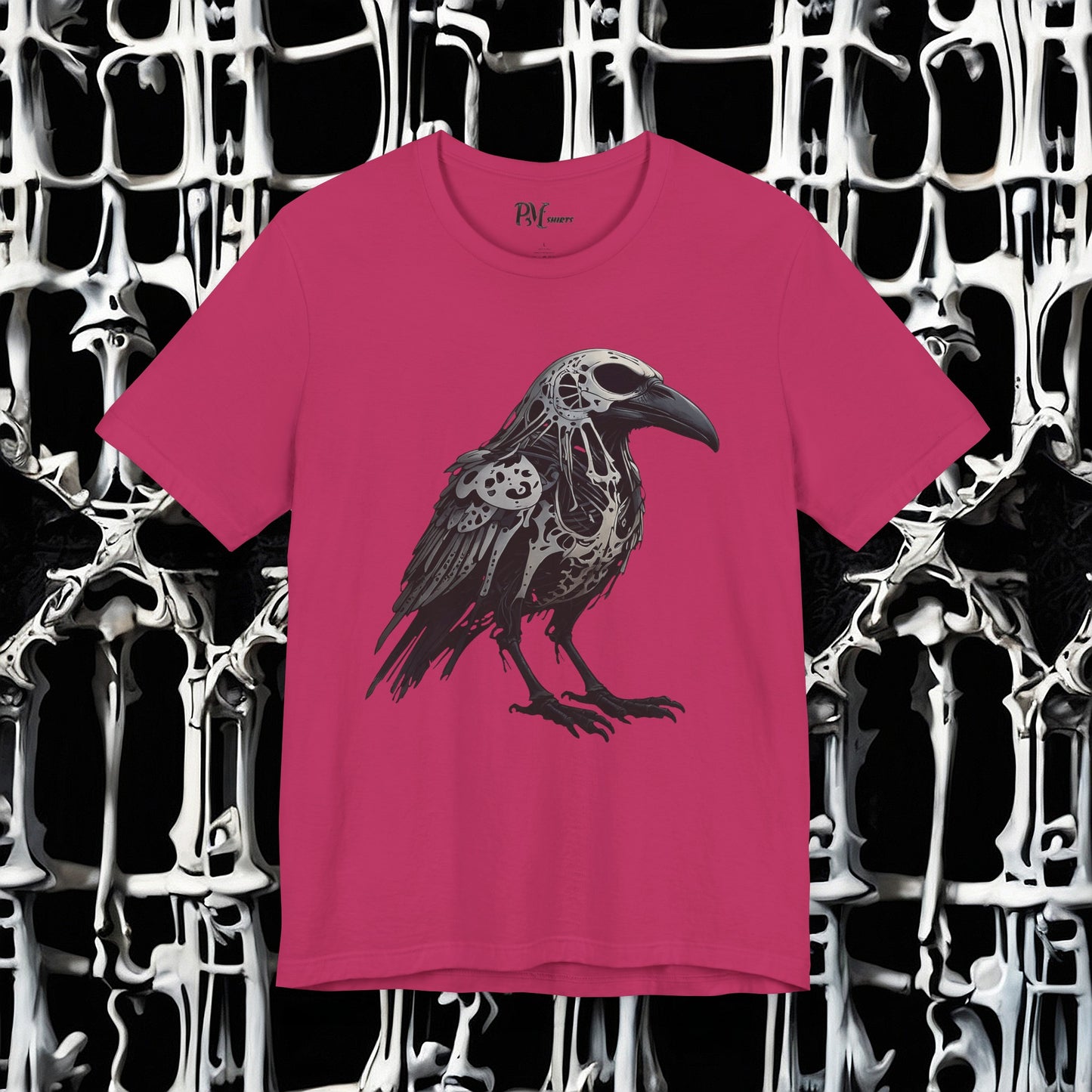 Bone Crow Tee (Bella Canvas 3001)