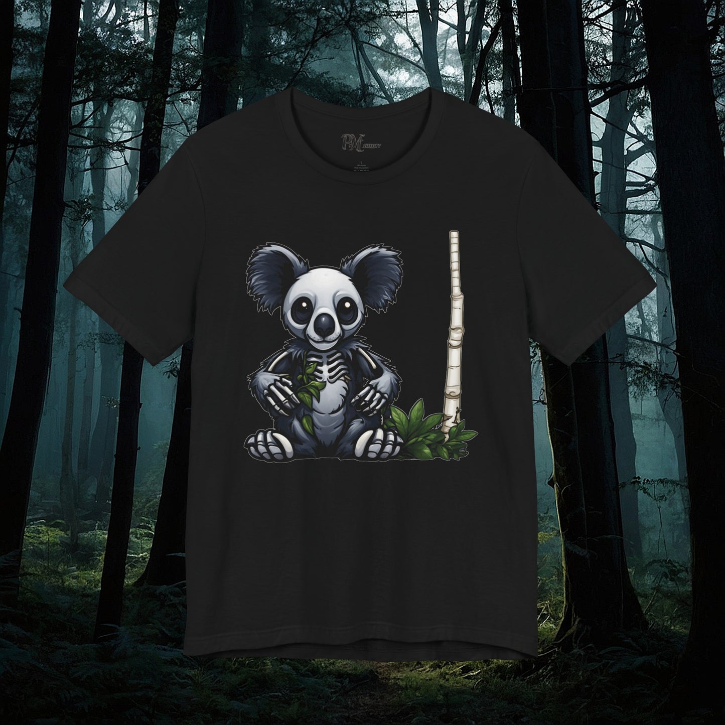 Bone Koala Bear Tee (Bella Canvas 3001)