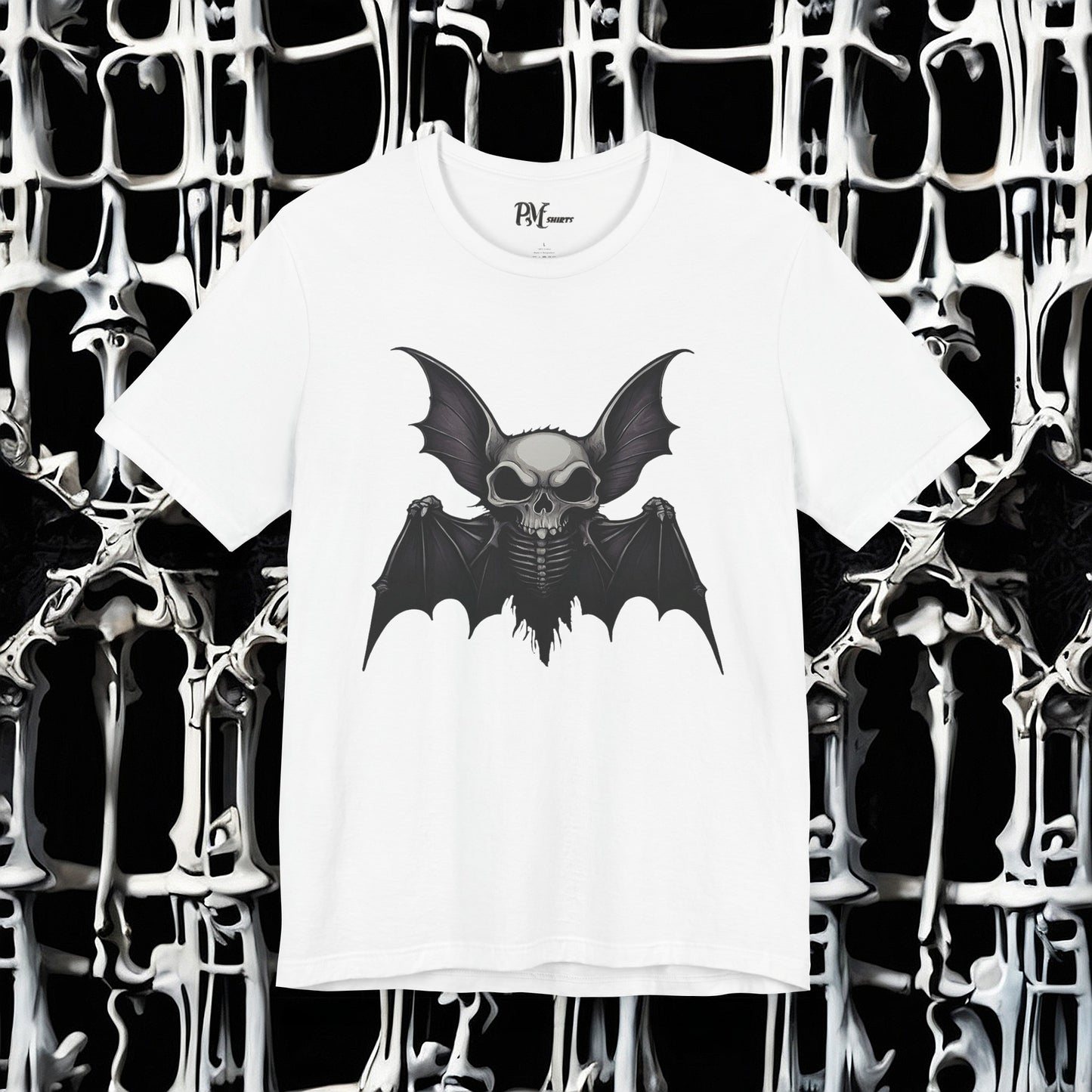 Bat Skeleton Tee (Bella Canvas 3001)