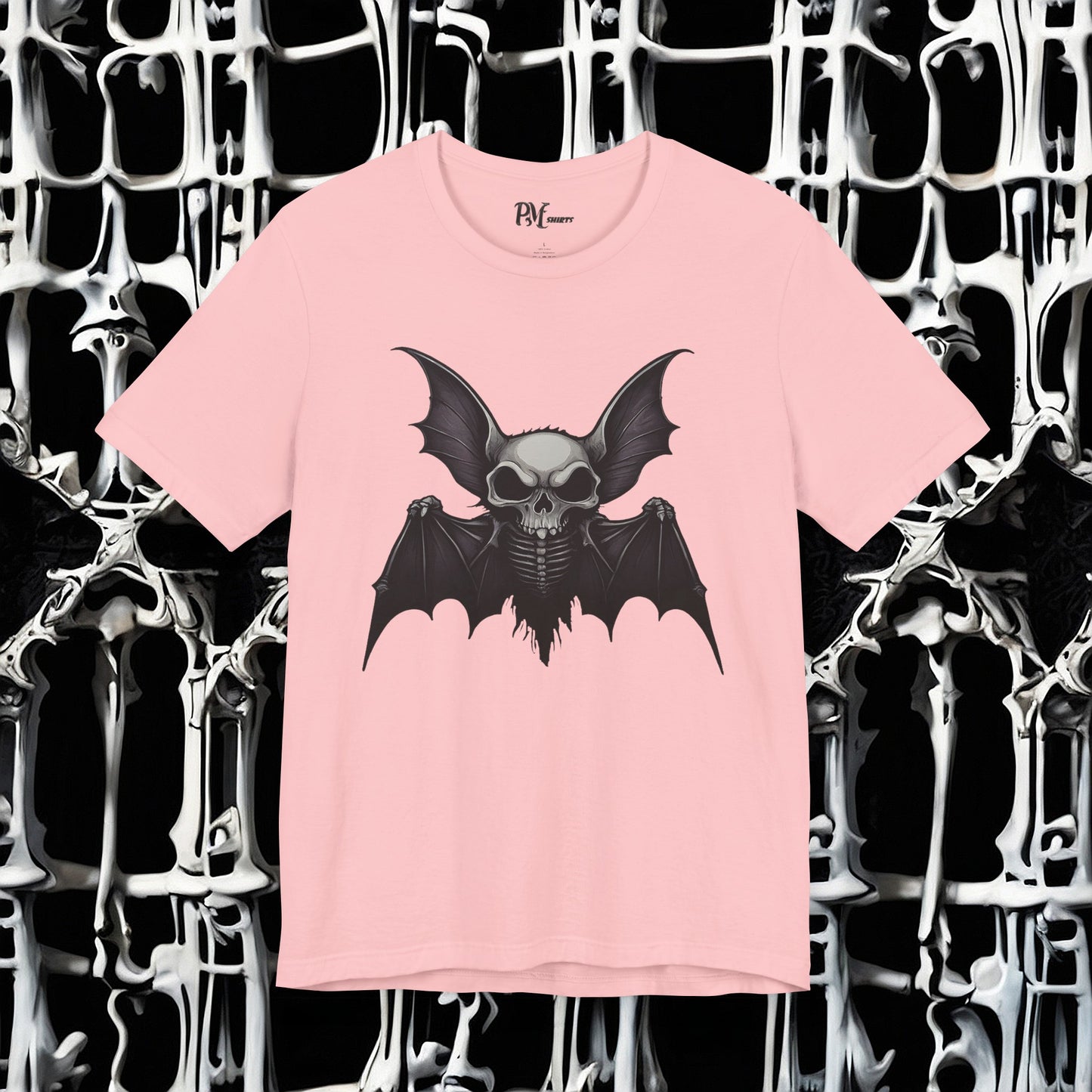 Bat Skeleton Tee (Bella Canvas 3001)