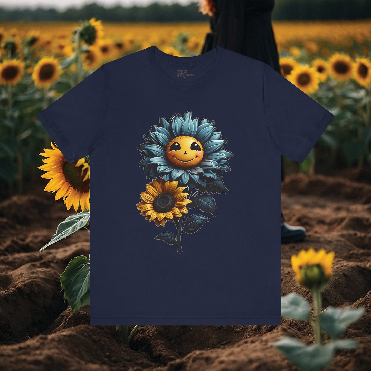 Happy Sunflower Tee (Bella Canvas 3001)