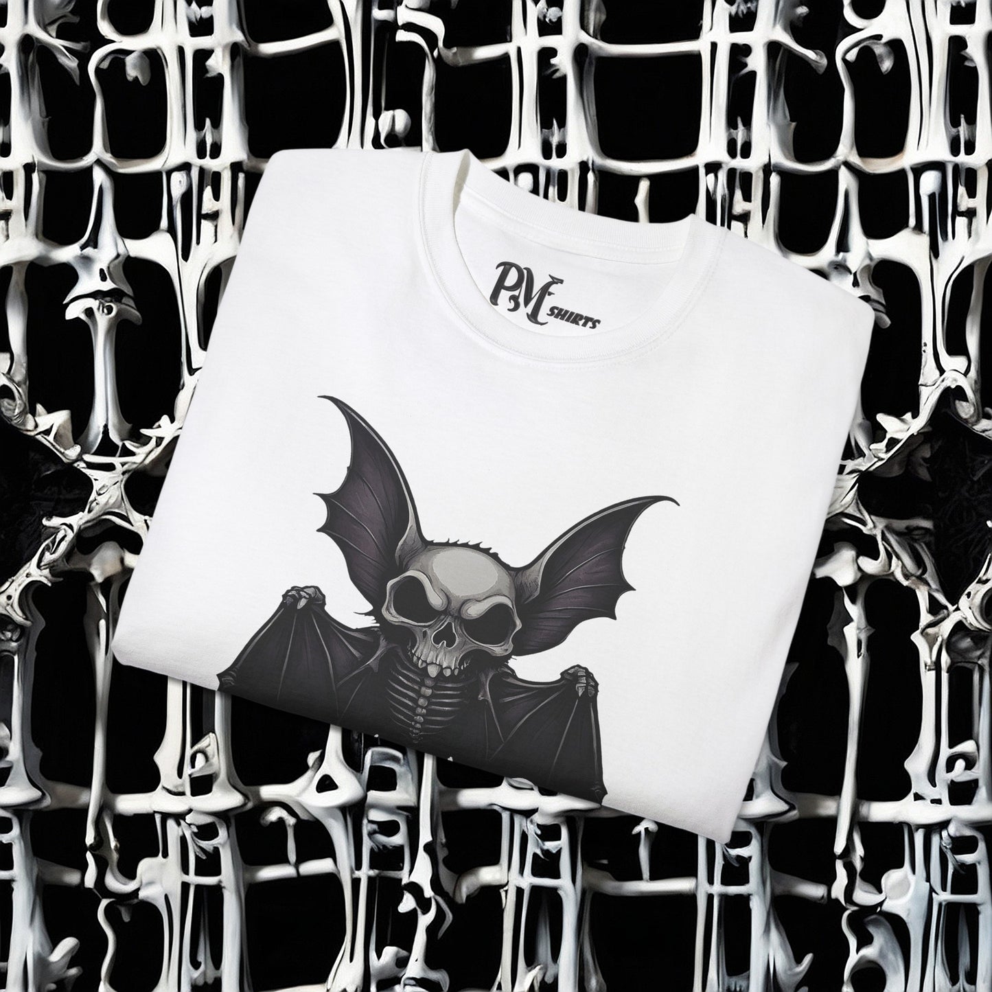 Bat Skeleton Tee (Gildan 2000)