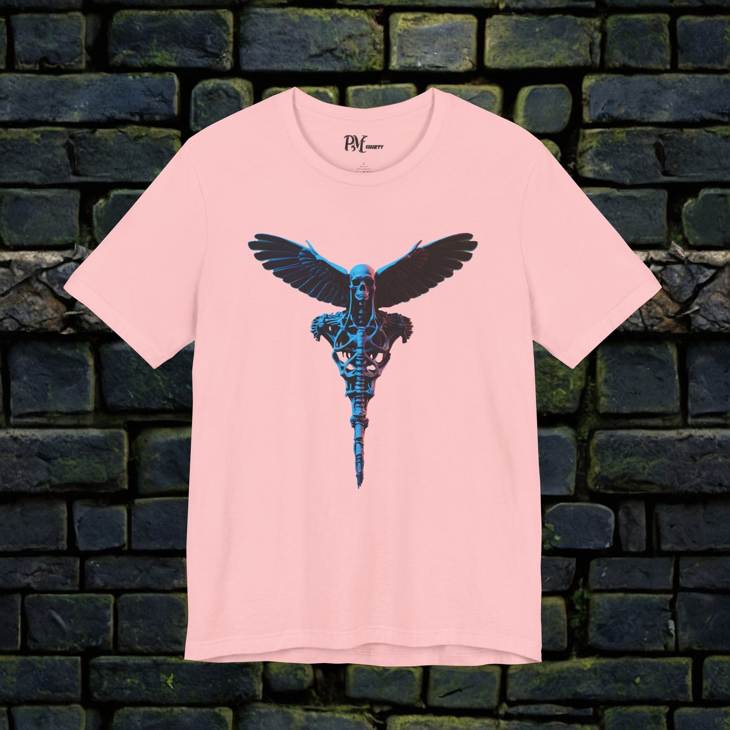 Bone Winged Torso Tee (Bella Canvas 3001)