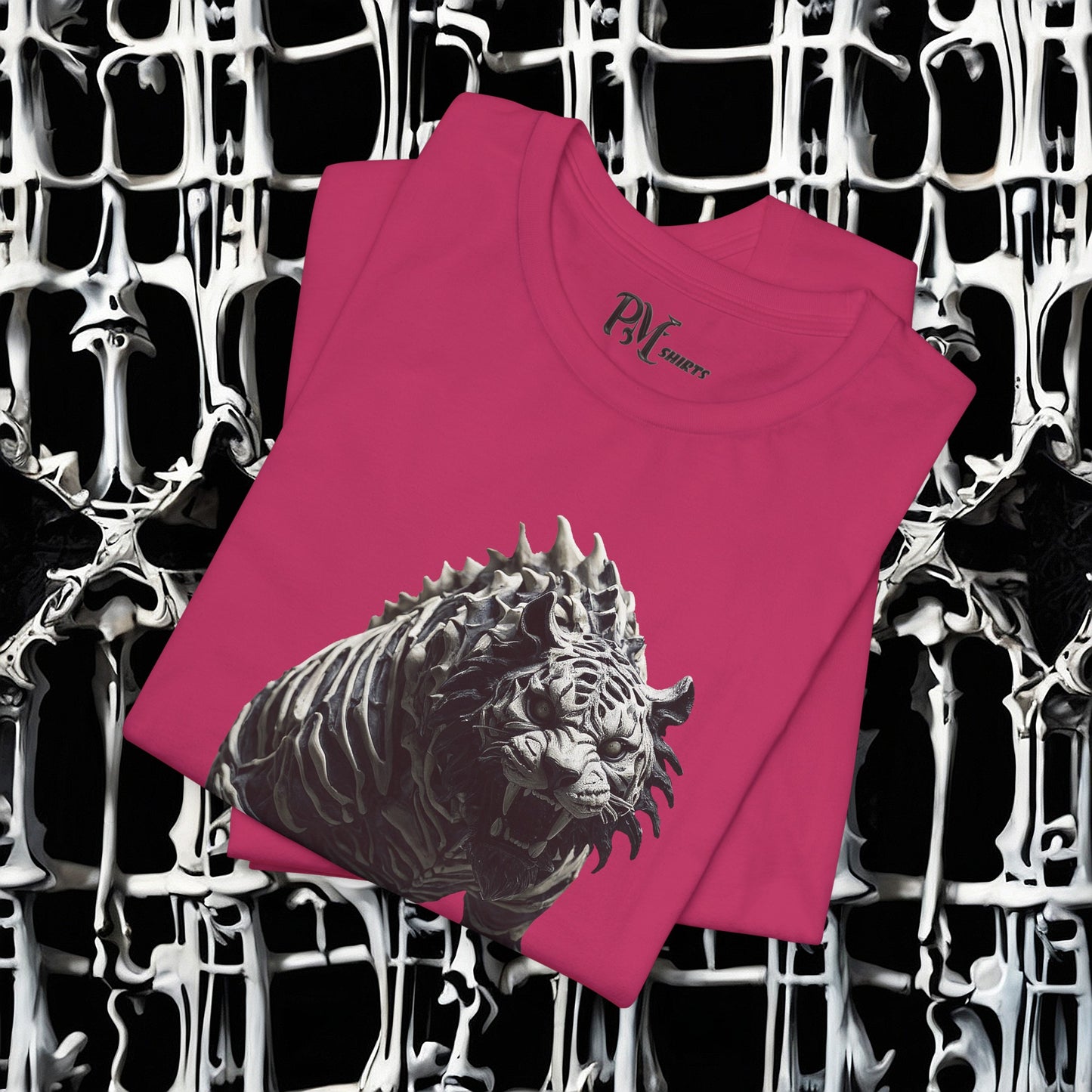 Bone Tiger Tee (Bella Canvas 3001)