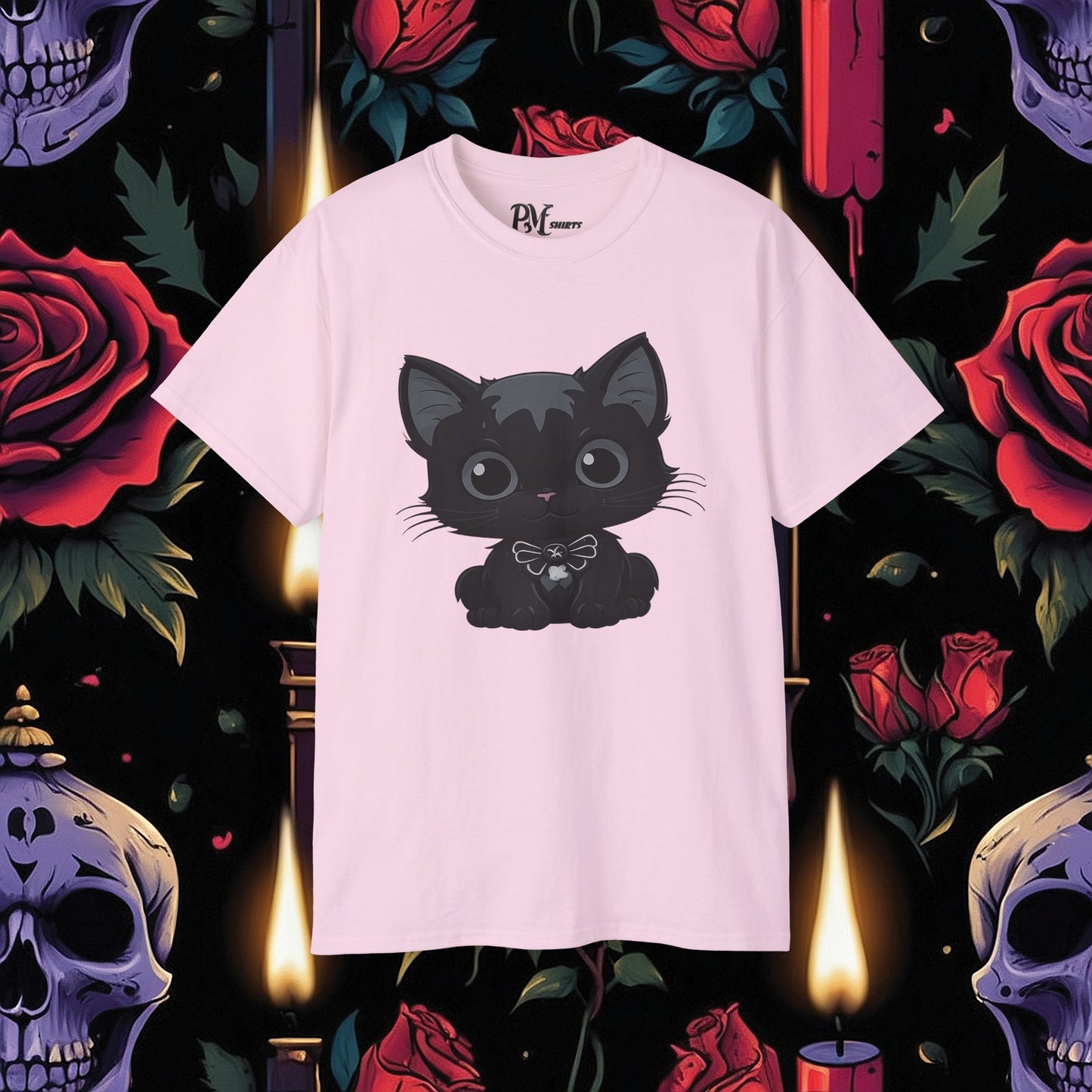 Darkly Adorable Cat (Gildan 2000)