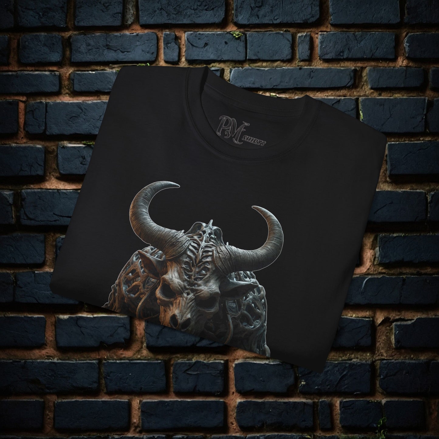 Bone Minotaur Stance Tee (Gildan 2000)