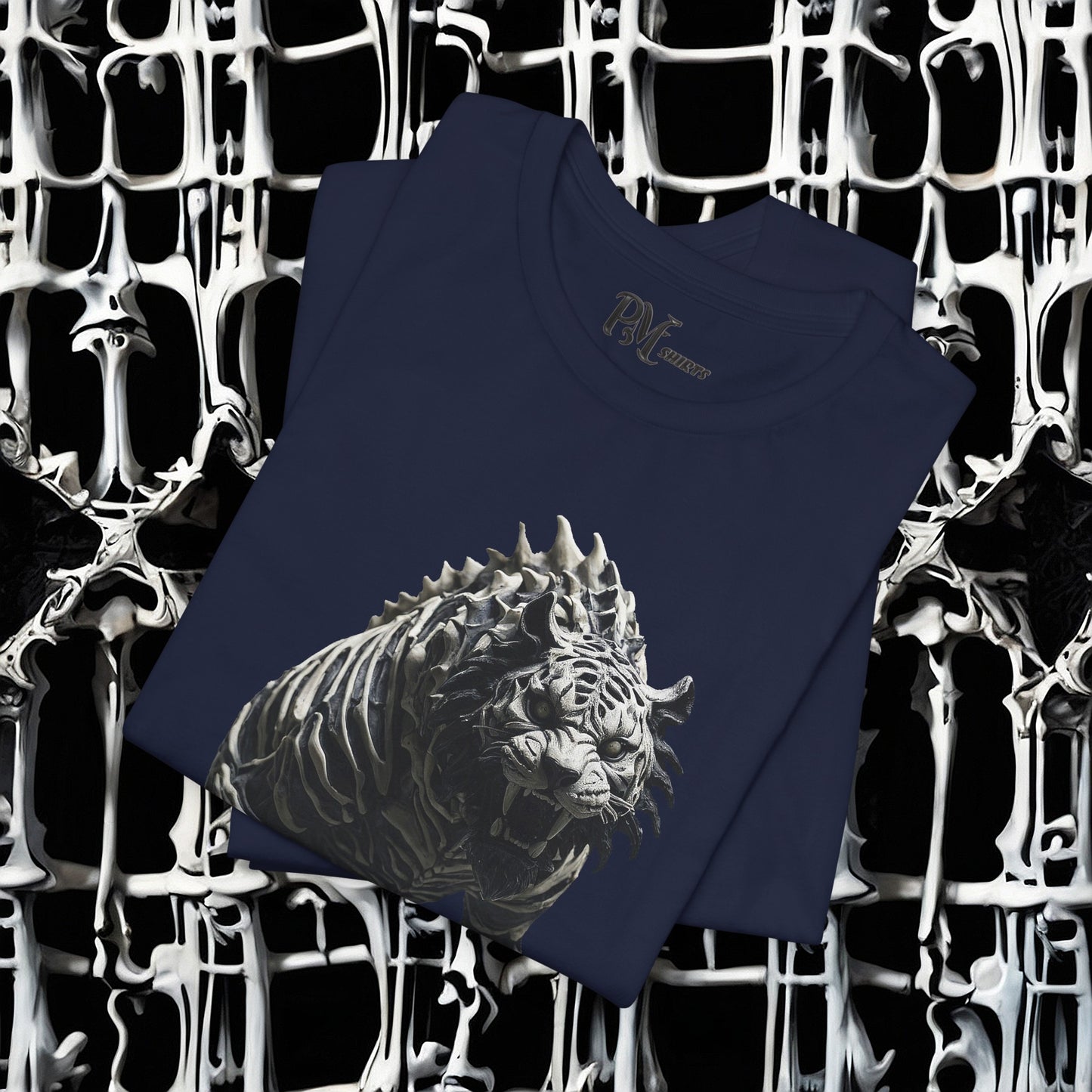 Bone Tiger Tee (Bella Canvas 3001)