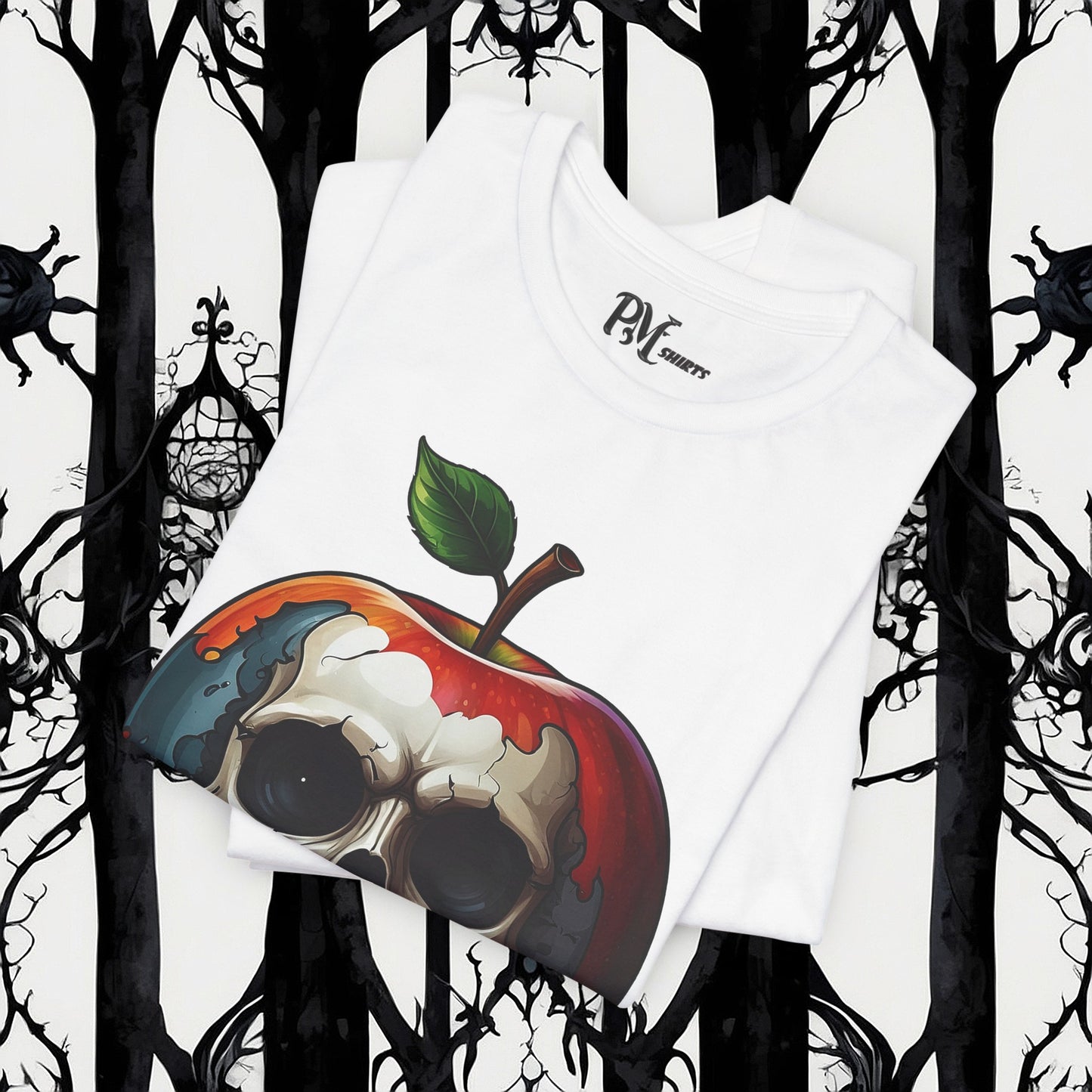 Skull Apple Tee (Bella Canvas 3001)