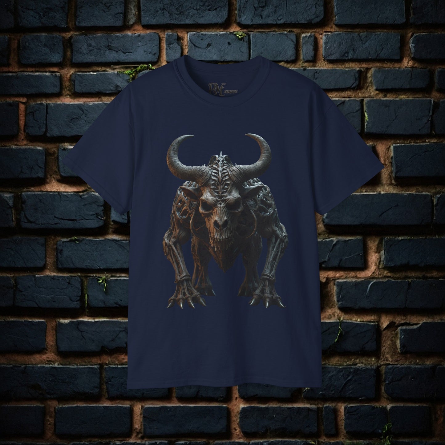 Bone Minotaur Stance Tee (Gildan 2000)