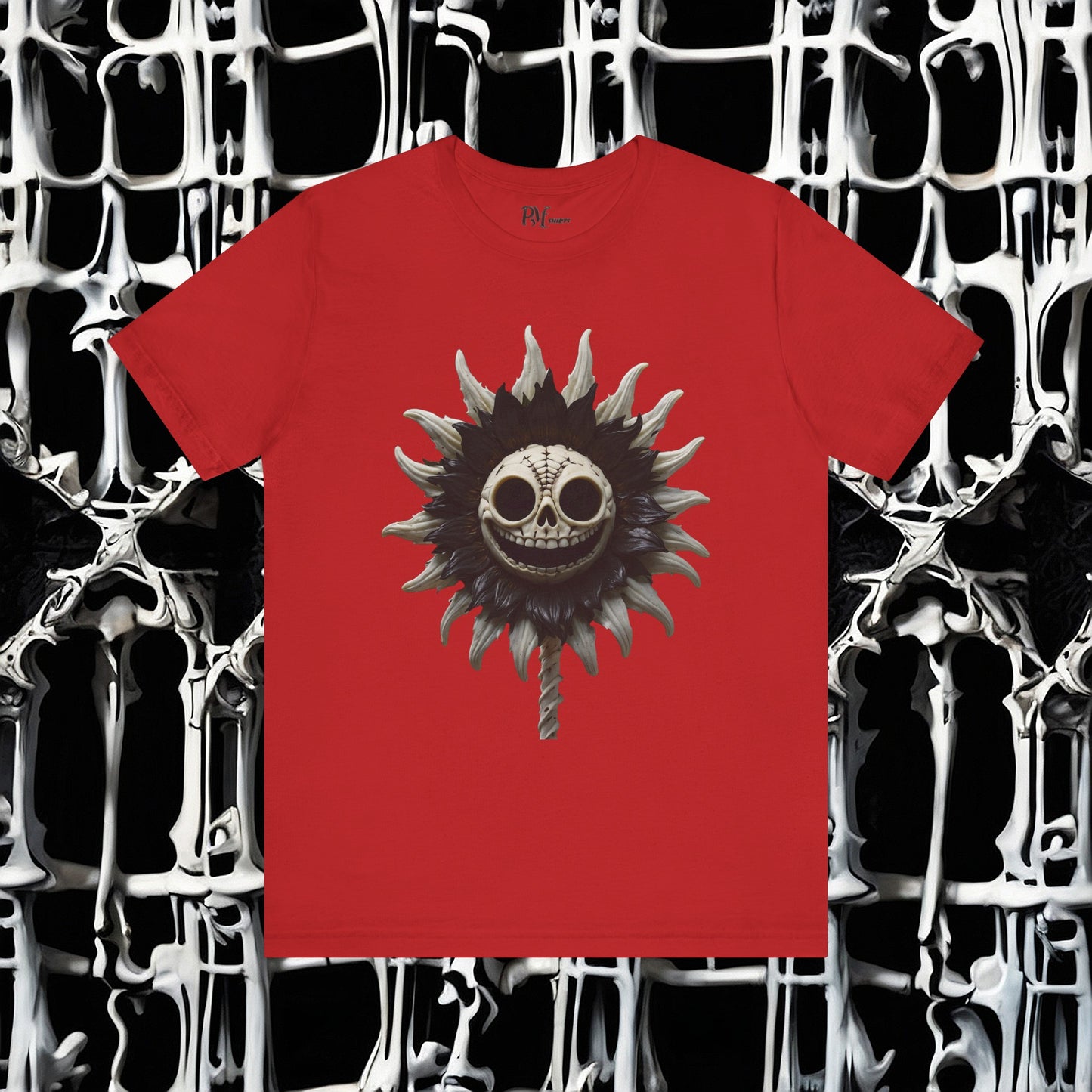 Bone Sunflower Tee (Bella Canvas 3001)