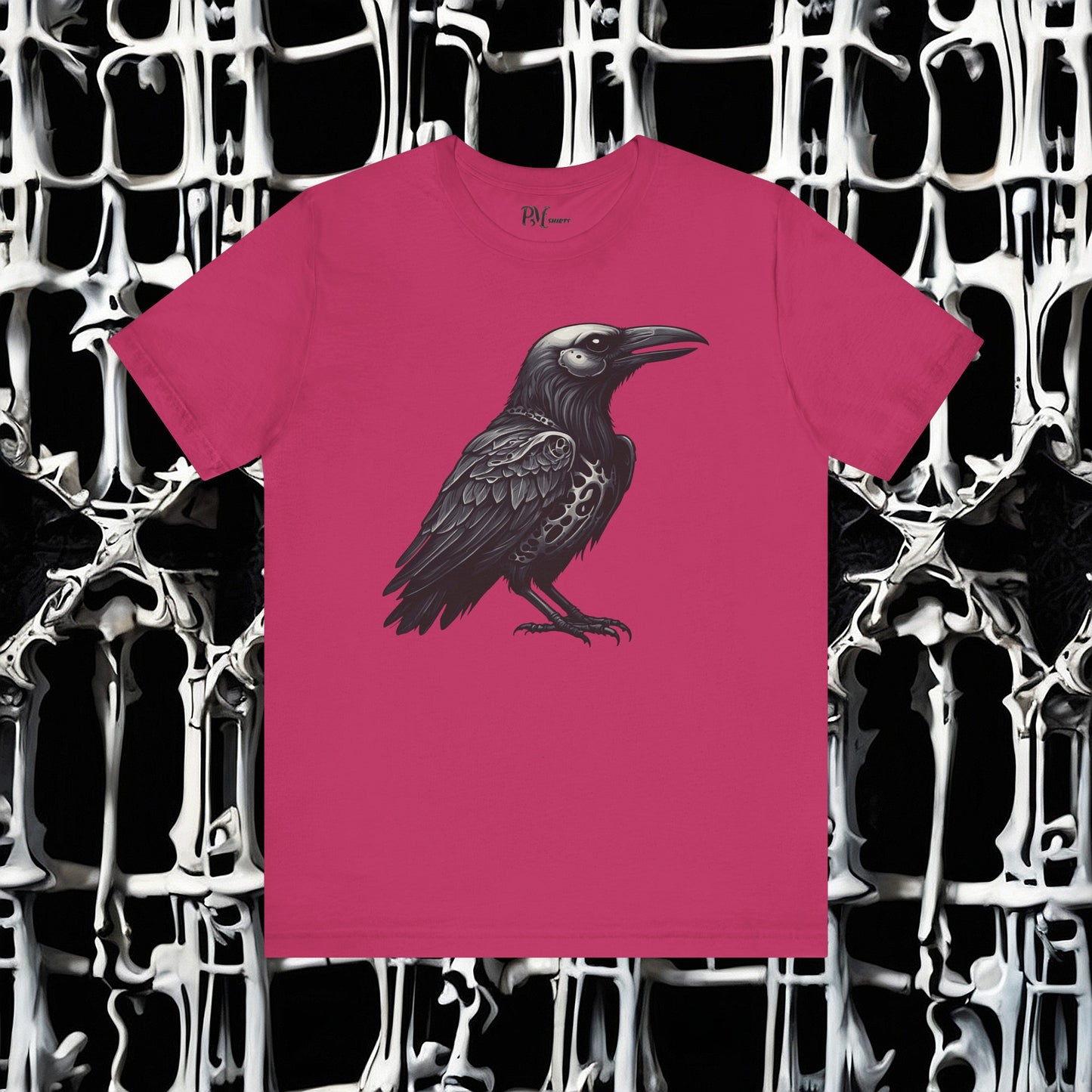 Bone Armor Raven Tee (Bella Canvas 3001)