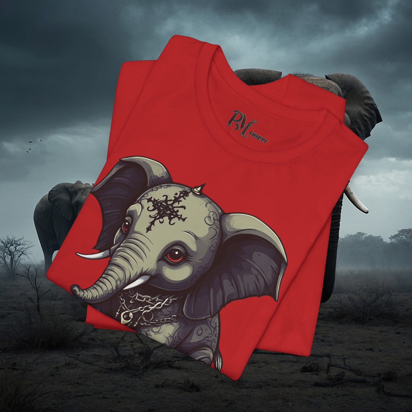 Elephant Tee (Bella Canvas 3001)