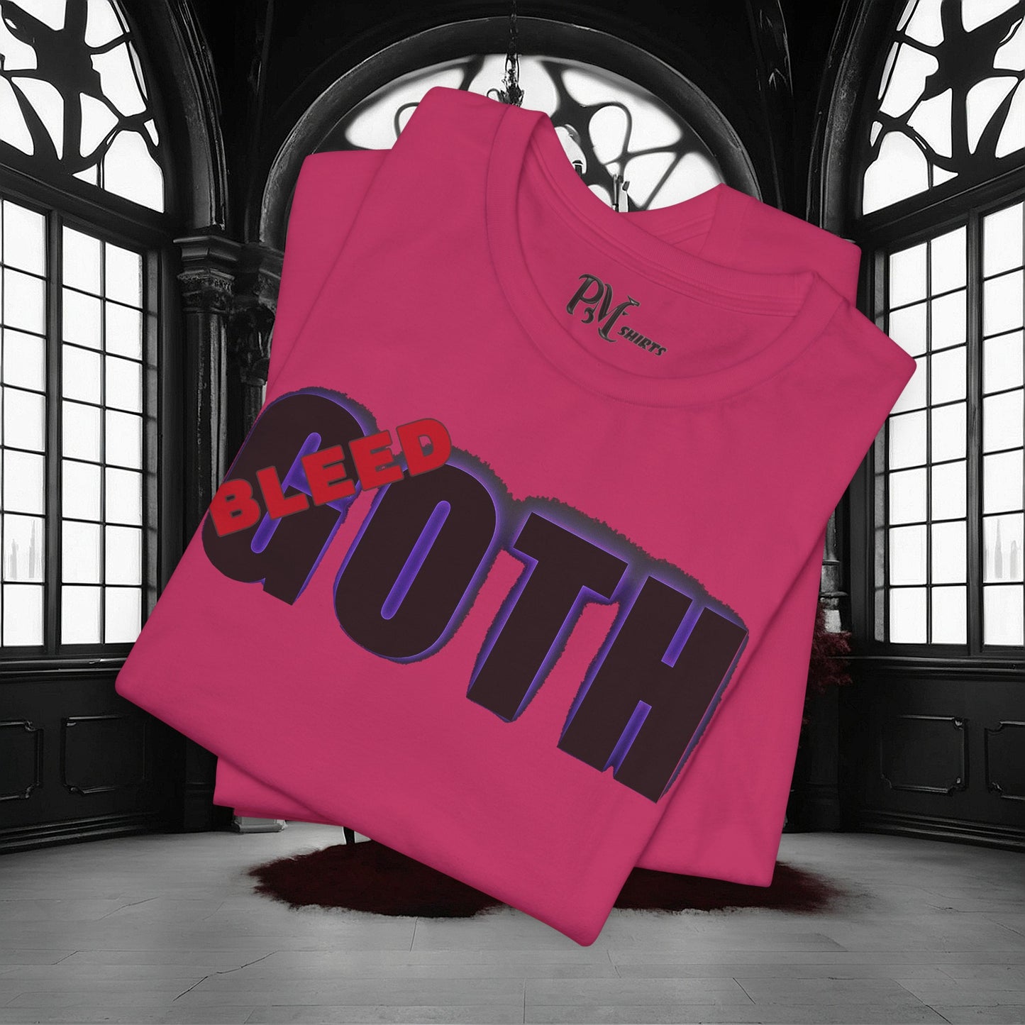 Bleed Goth Tee (Bella Canvas 3001)