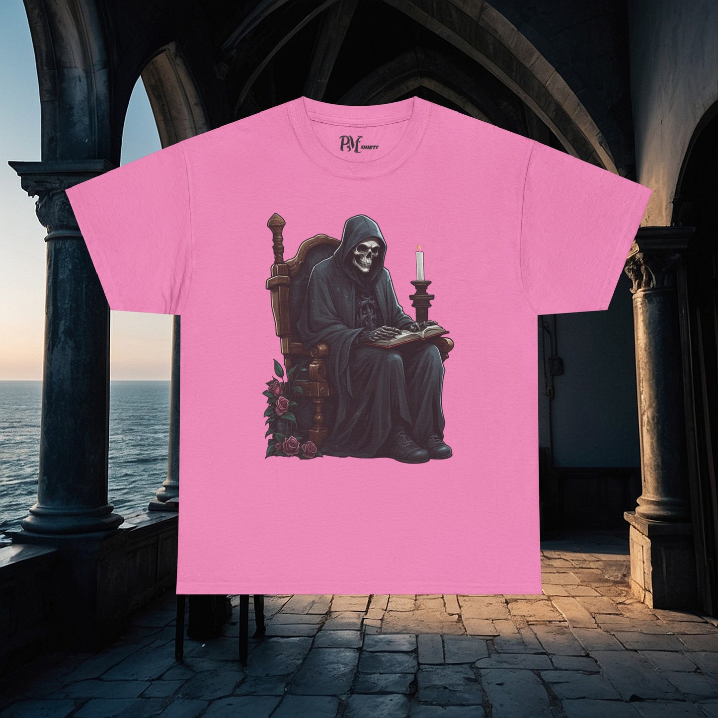 Grim Reaper Reading Tee