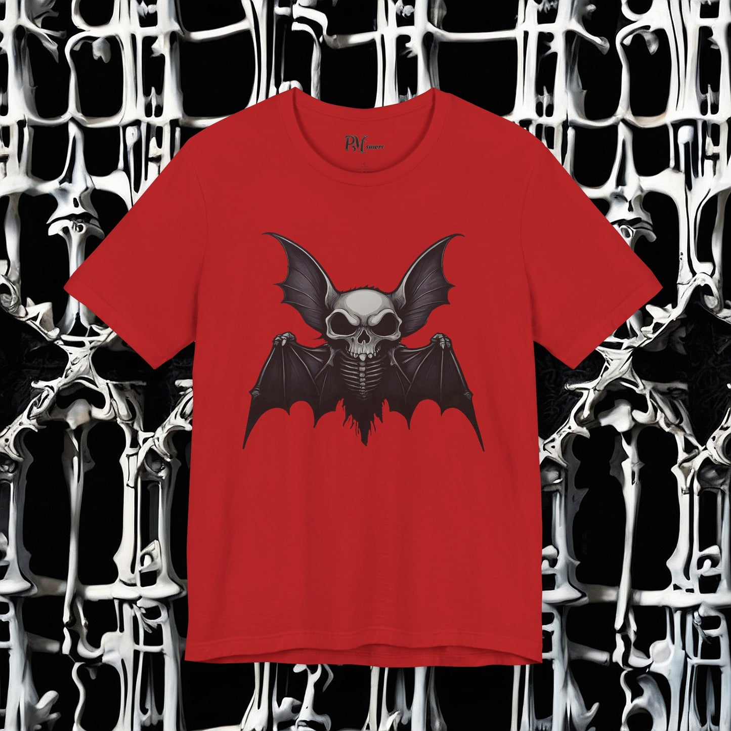 Bat Skeleton Tee (Bella Canvas 3001)