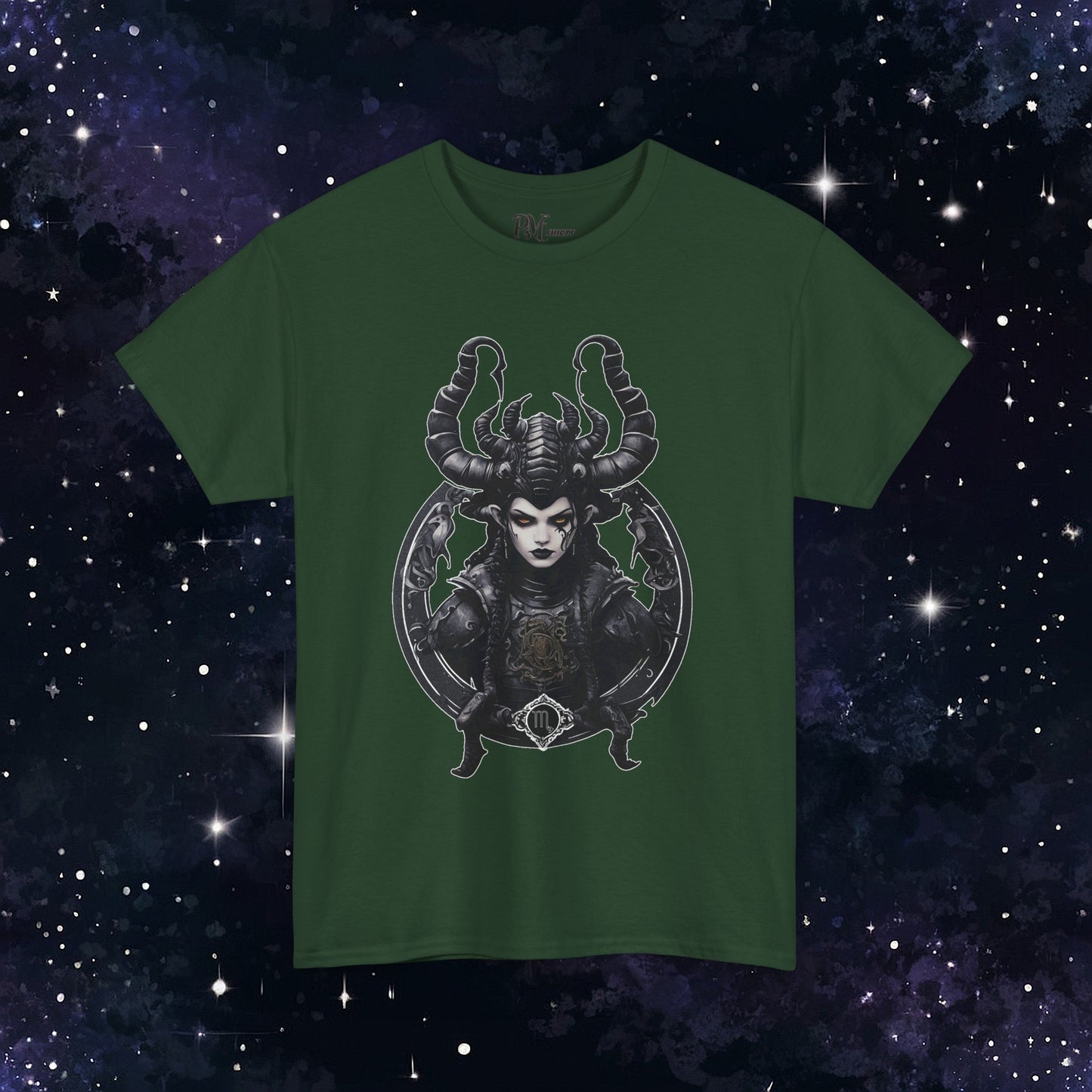Gothic Scorpio Zodiac T-Shirt: Dark Style for the Mysterious Scorpio