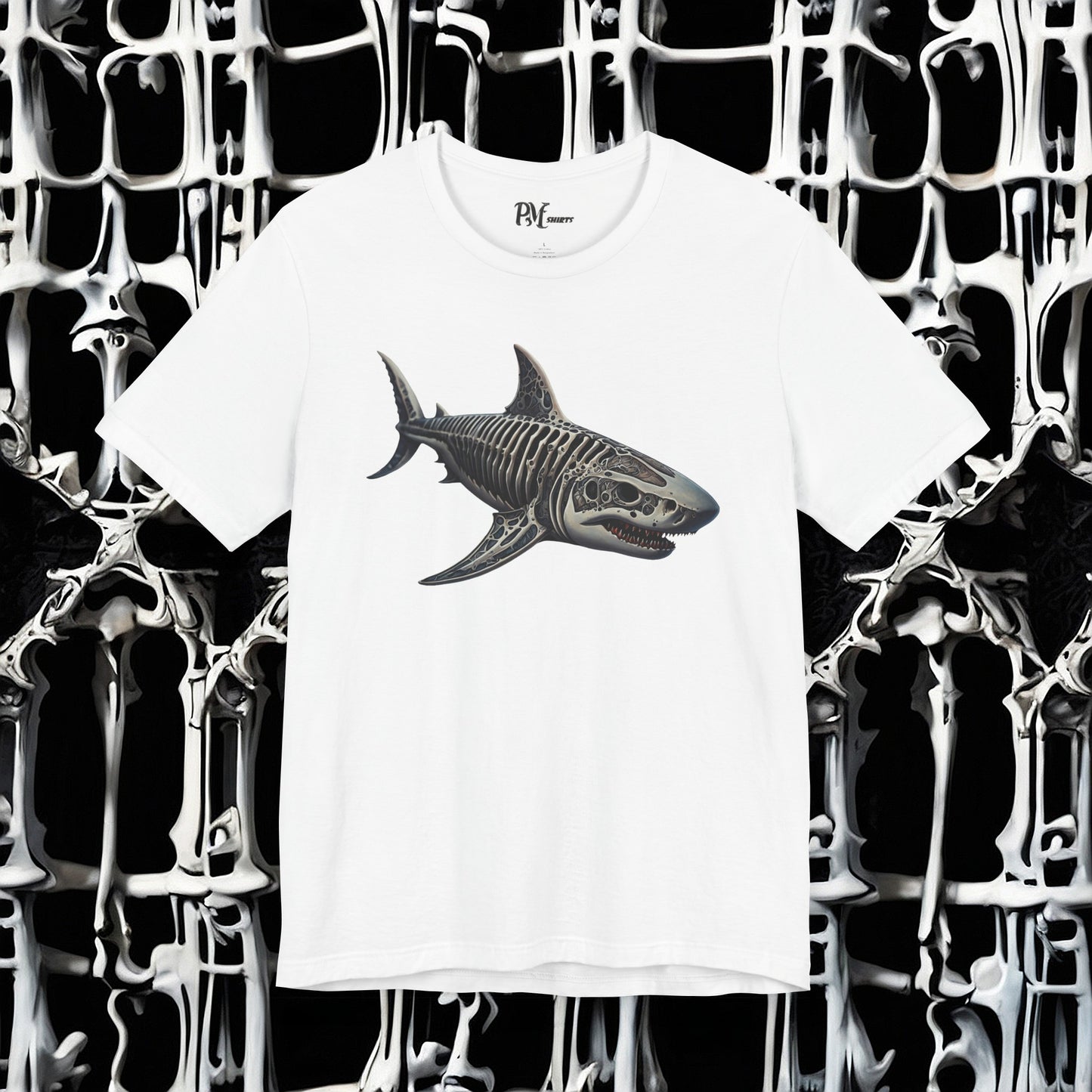Bone Shark Tee (Bella Canvas 3001)