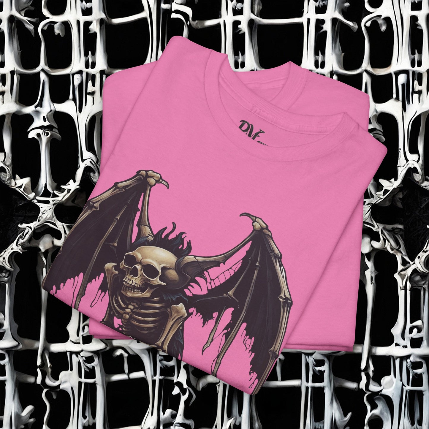 Winged Gargoyle Skeleton Tee
